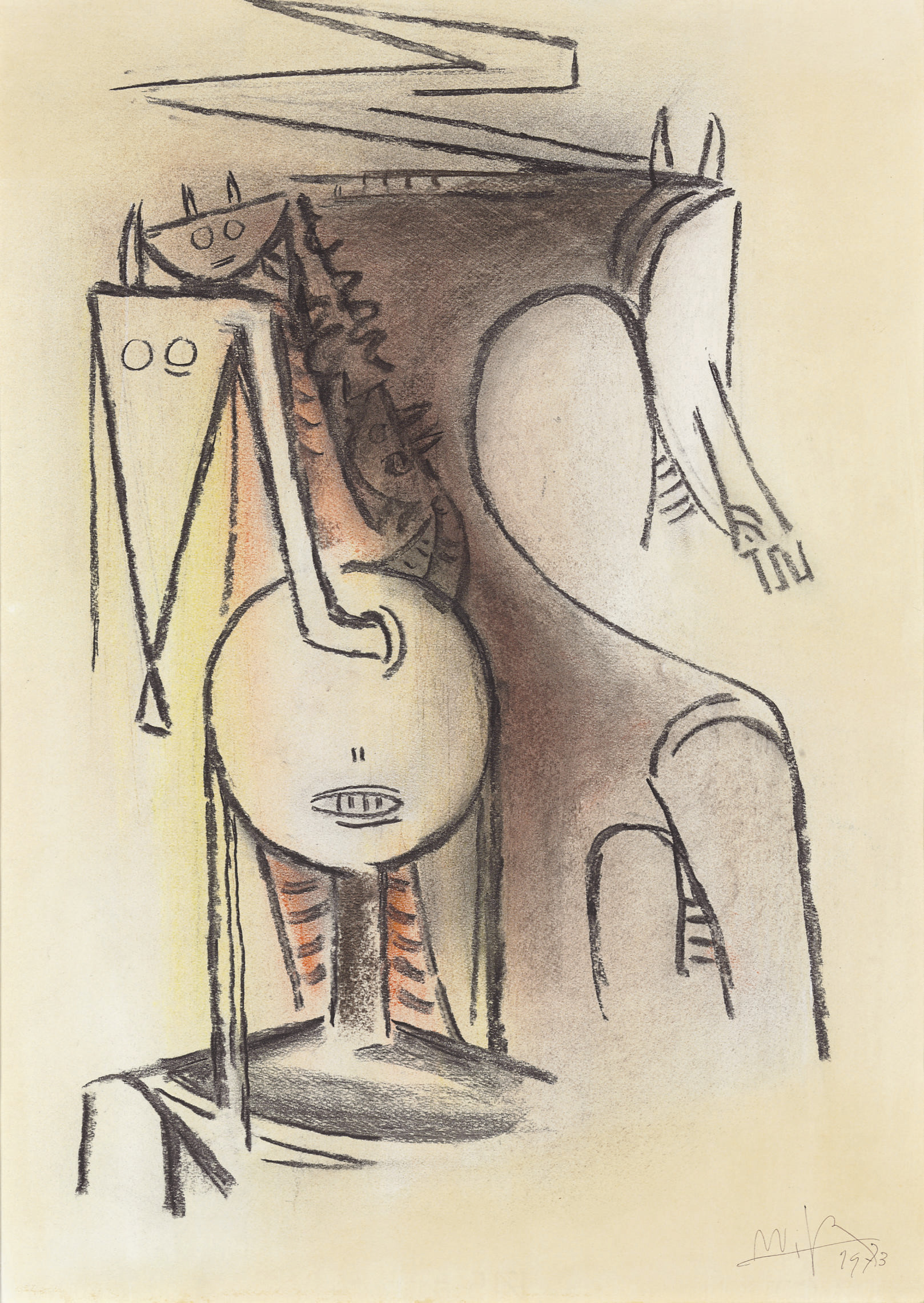 Wifredo Lam — Без названия