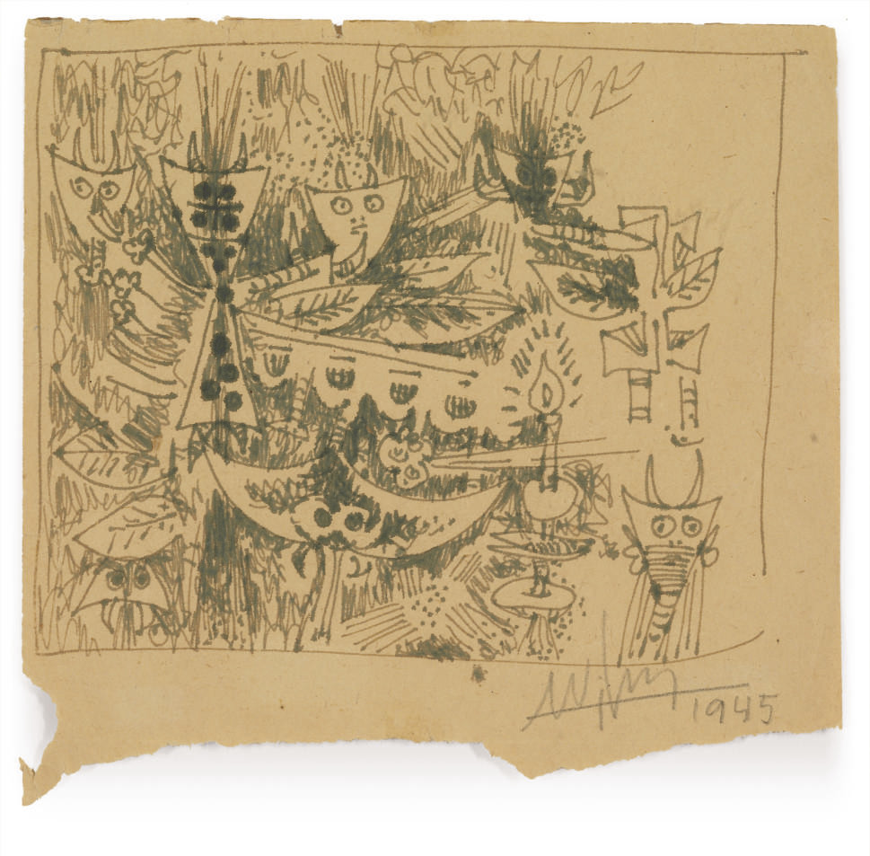 Wifredo Lam — Без названия
