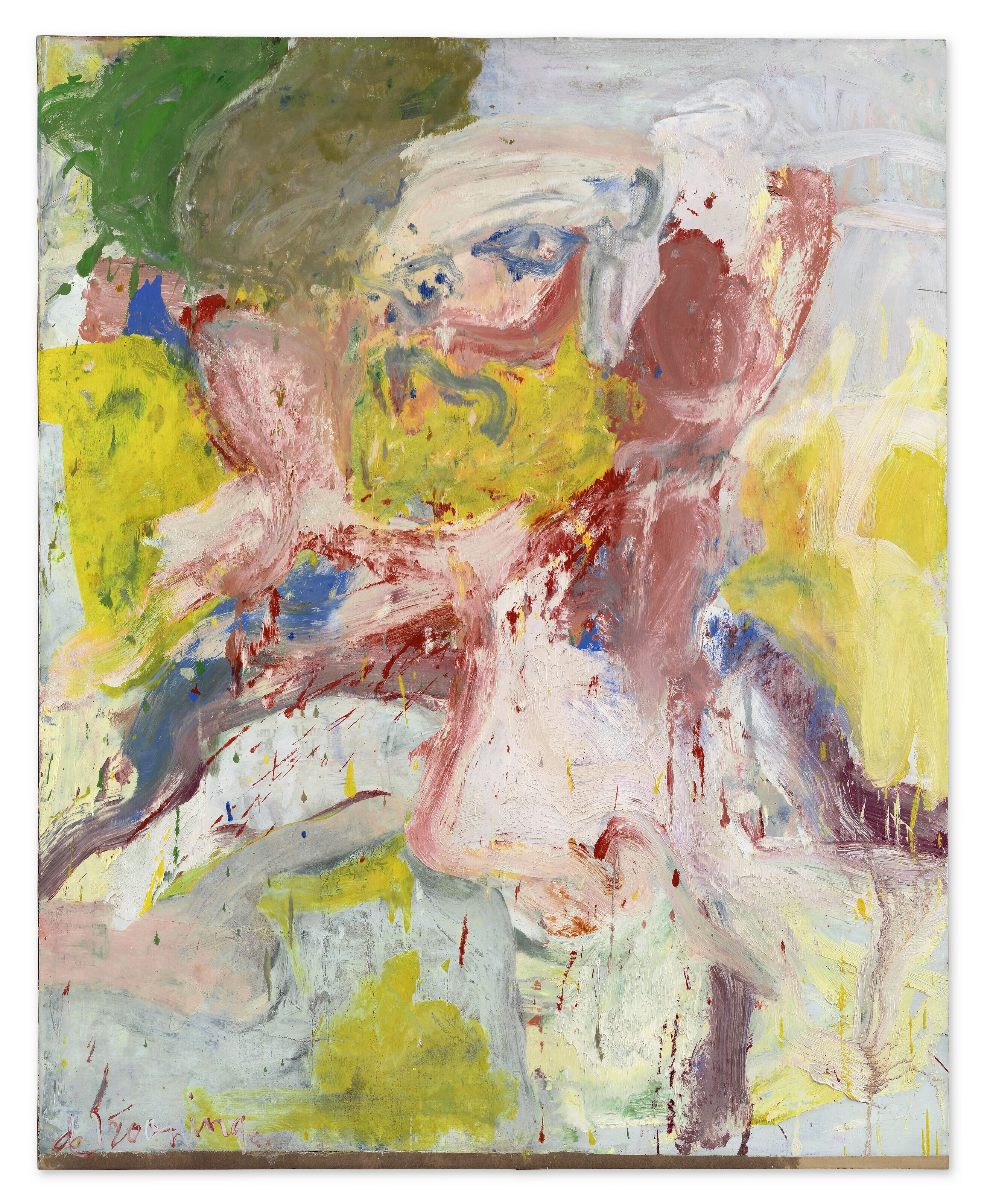 Willem de Kooning — Мужчина в Уэйнскотте, изображение 2