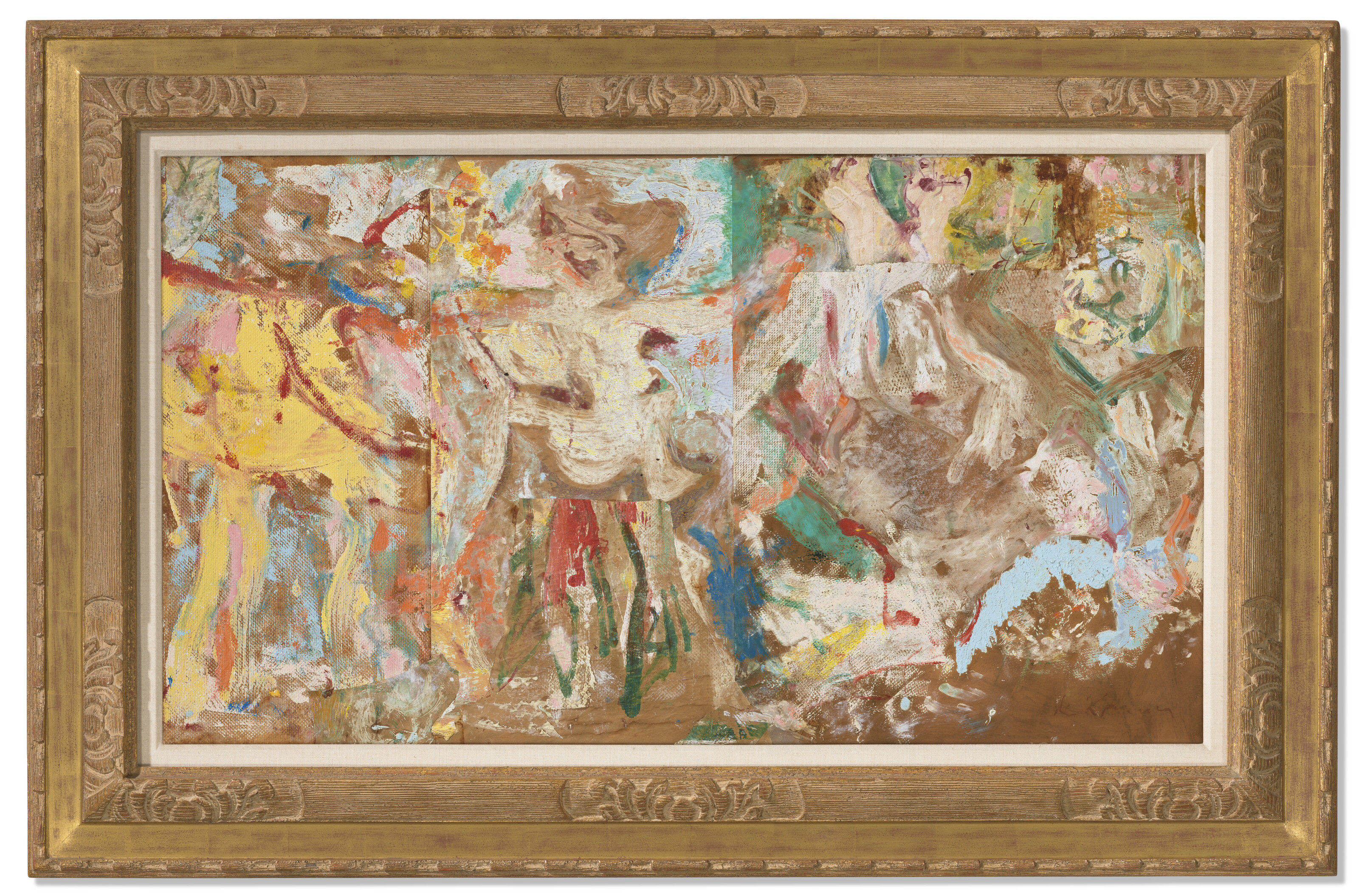 Willem de Kooning — Художник в своей мастерской (автопортрет), изображение 2