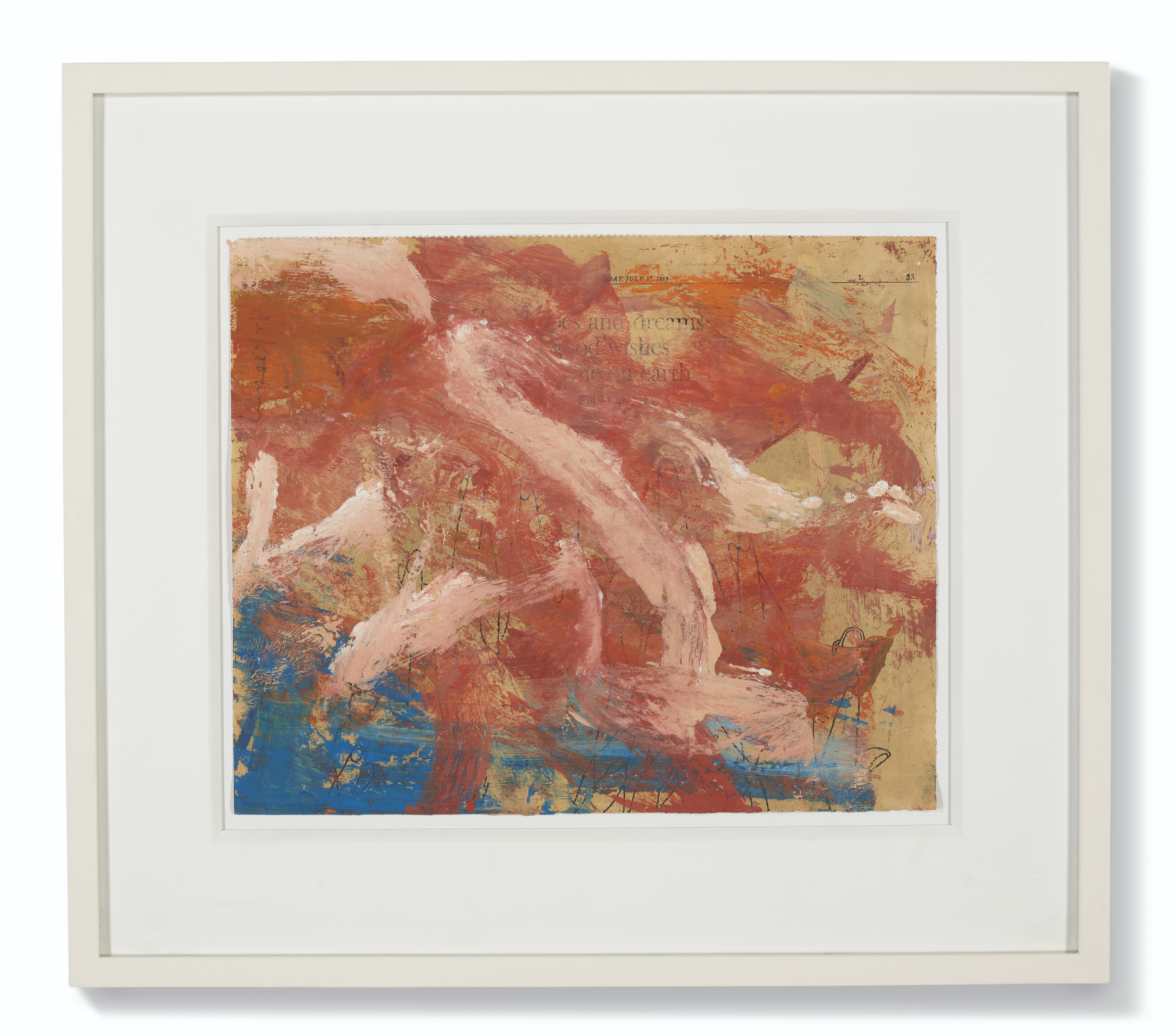 Willem de Kooning — Фигура, ныряющая в море, изображение 2