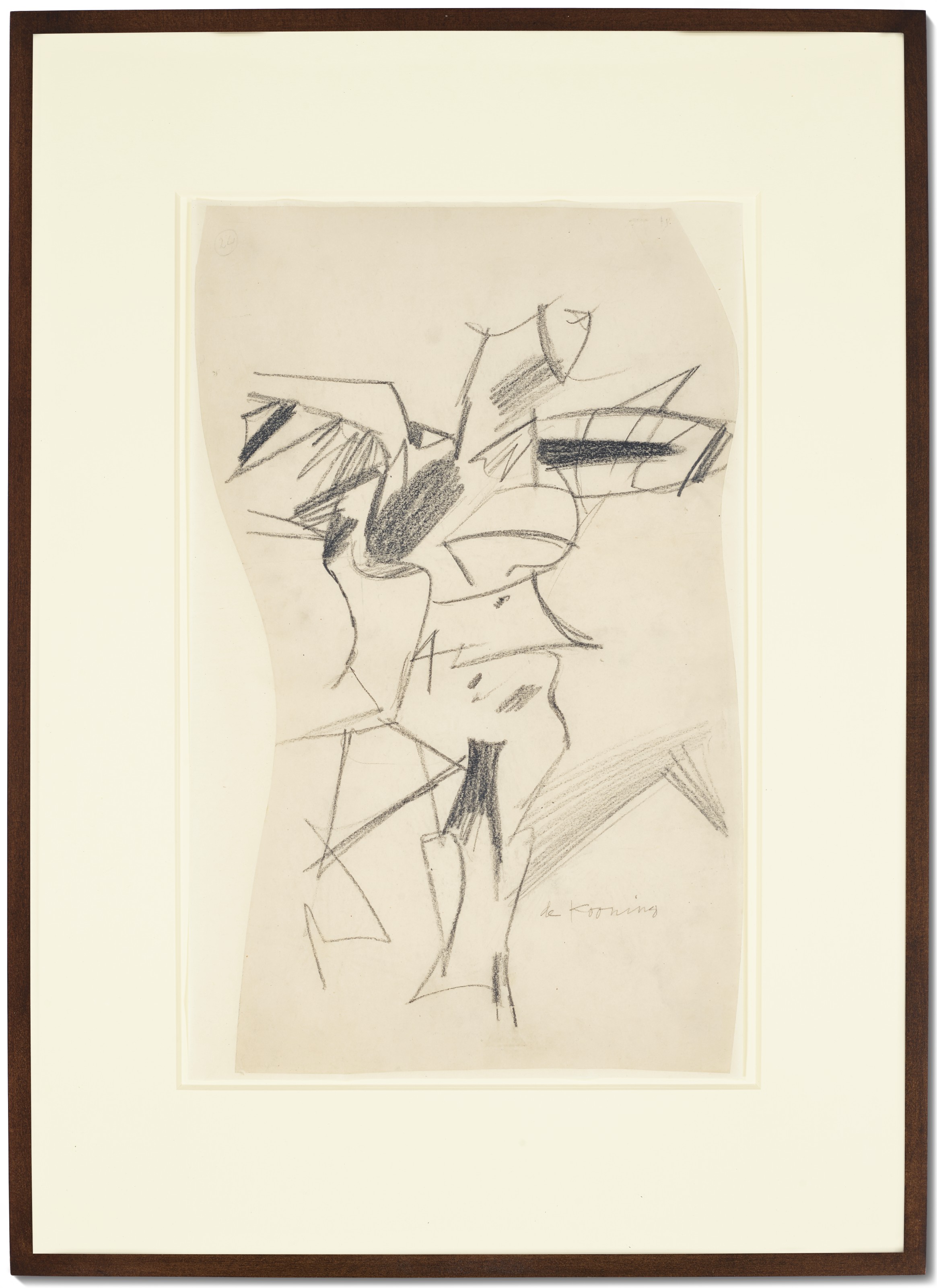 Willem de Kooning — Учеба для женщины, изображение 2