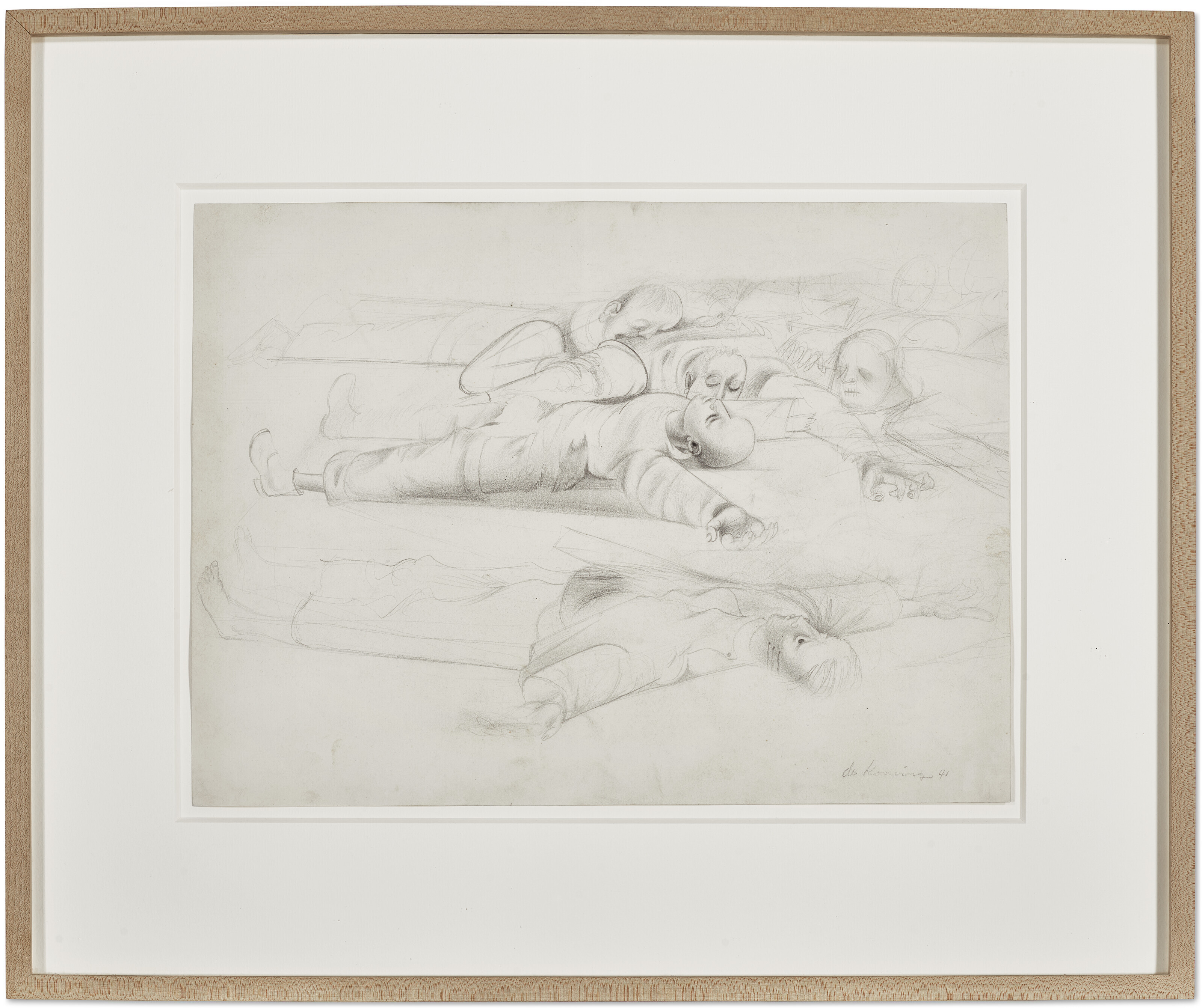 Willem de Kooning — Без названия (Сцена резни), изображение 2