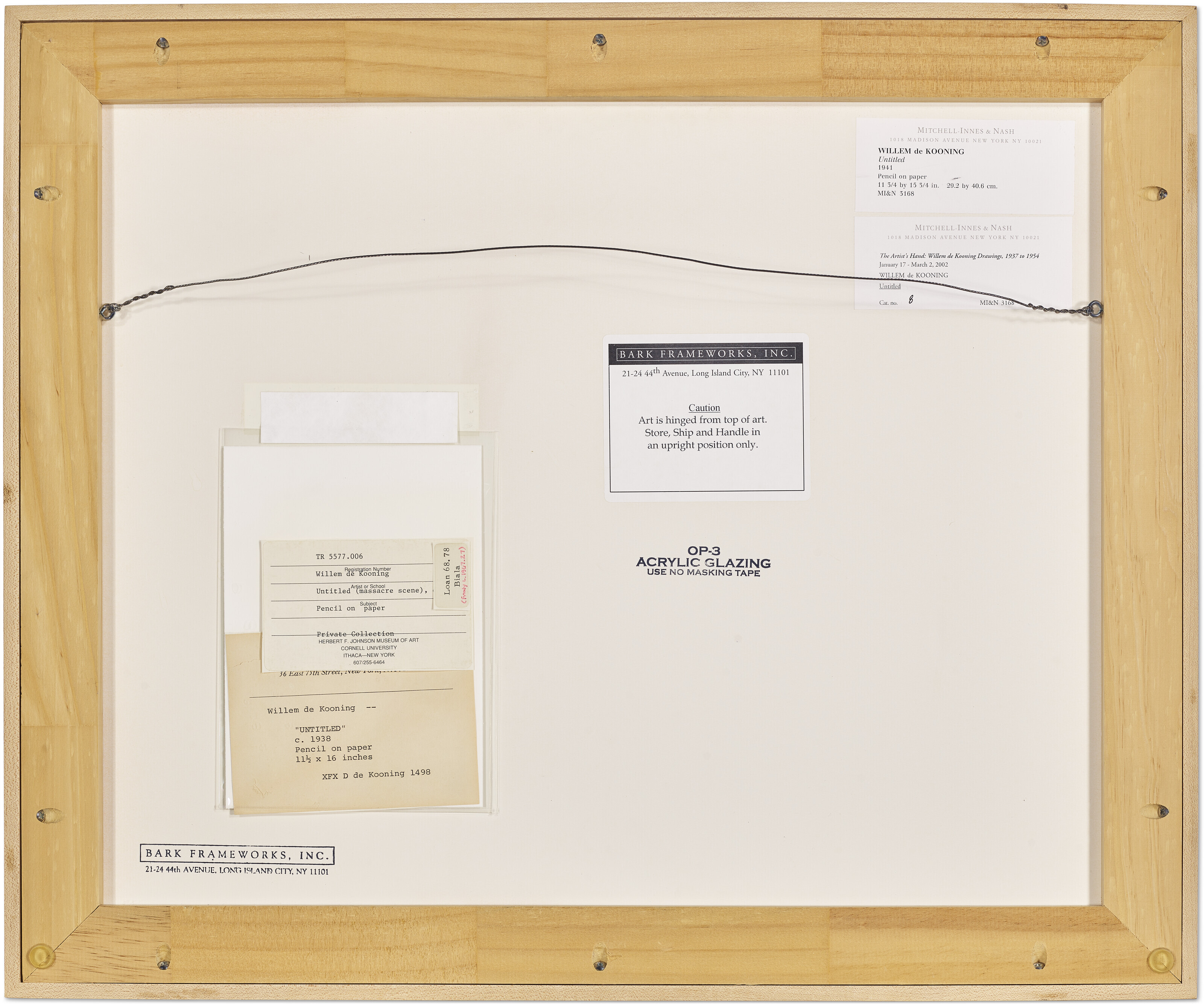 Willem de Kooning — Без названия (Сцена резни), изображение 3