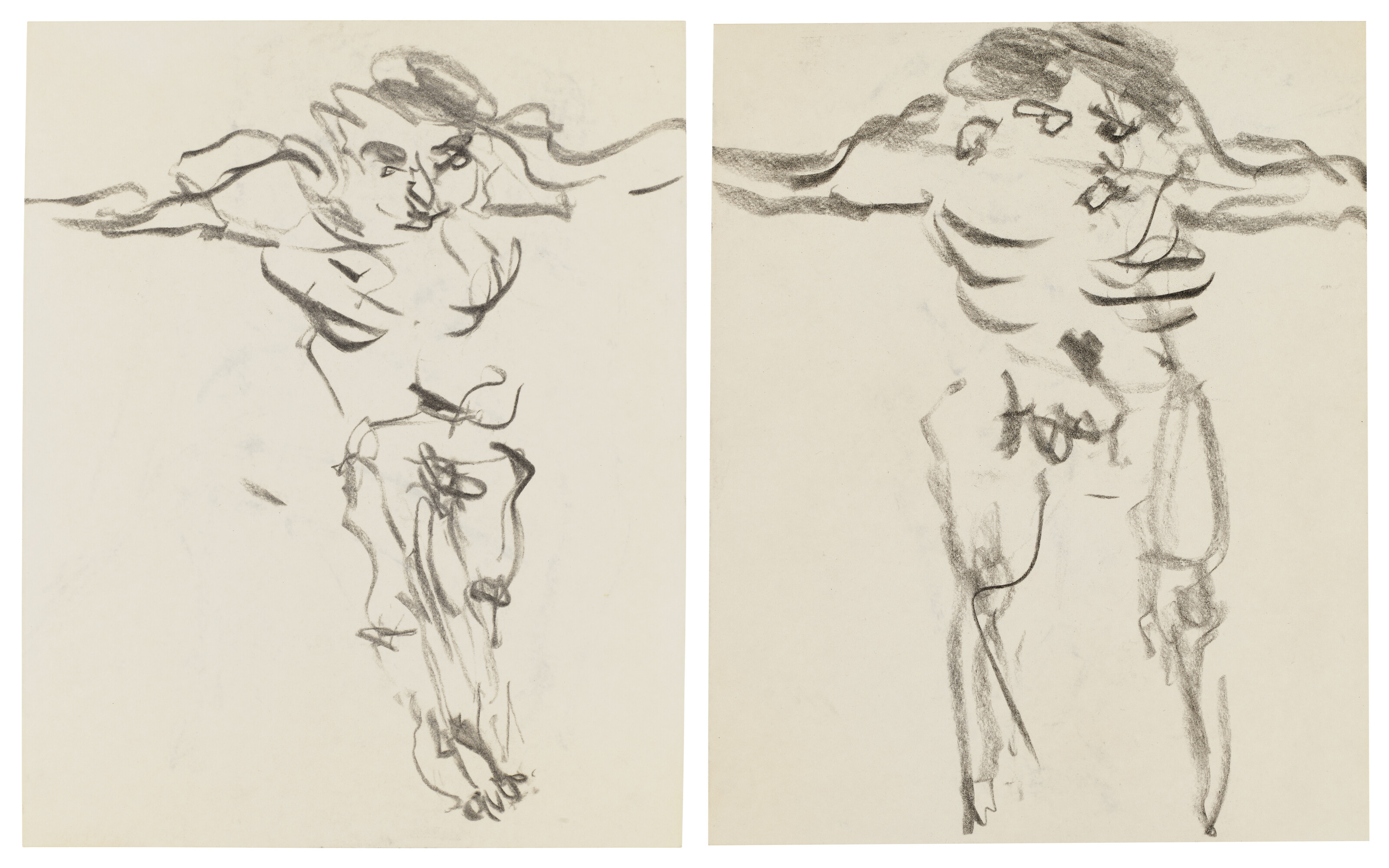 Willem de Kooning — Без названия [Две работы]