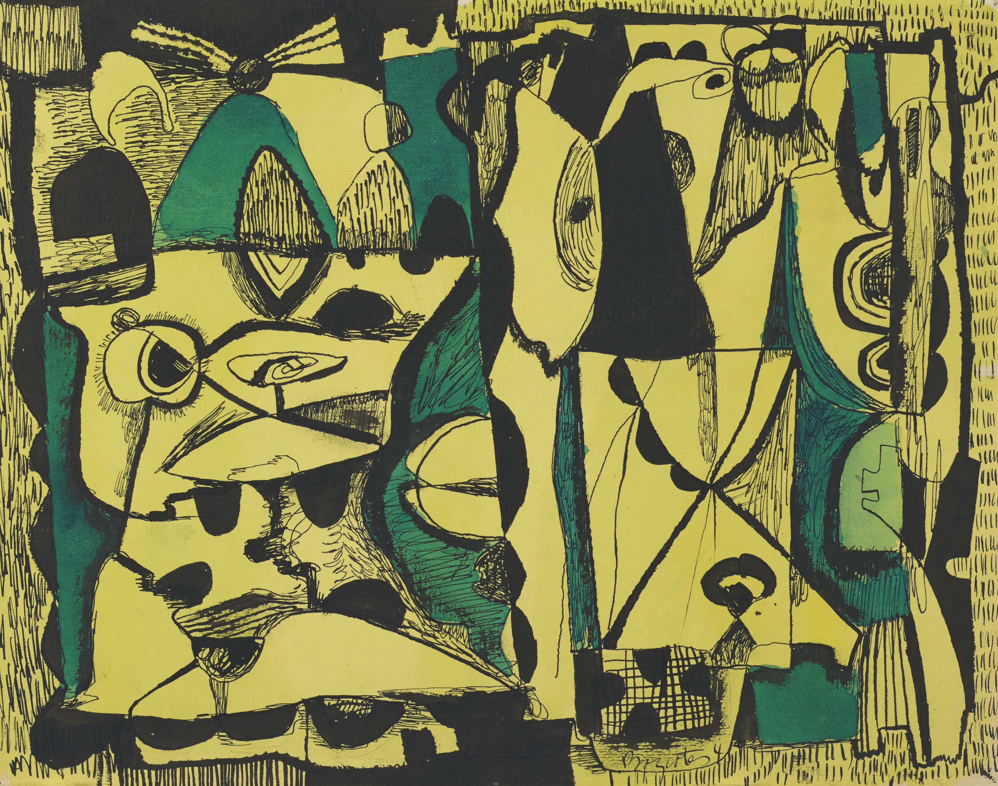 William Baziotes — Композиция, 1941 год