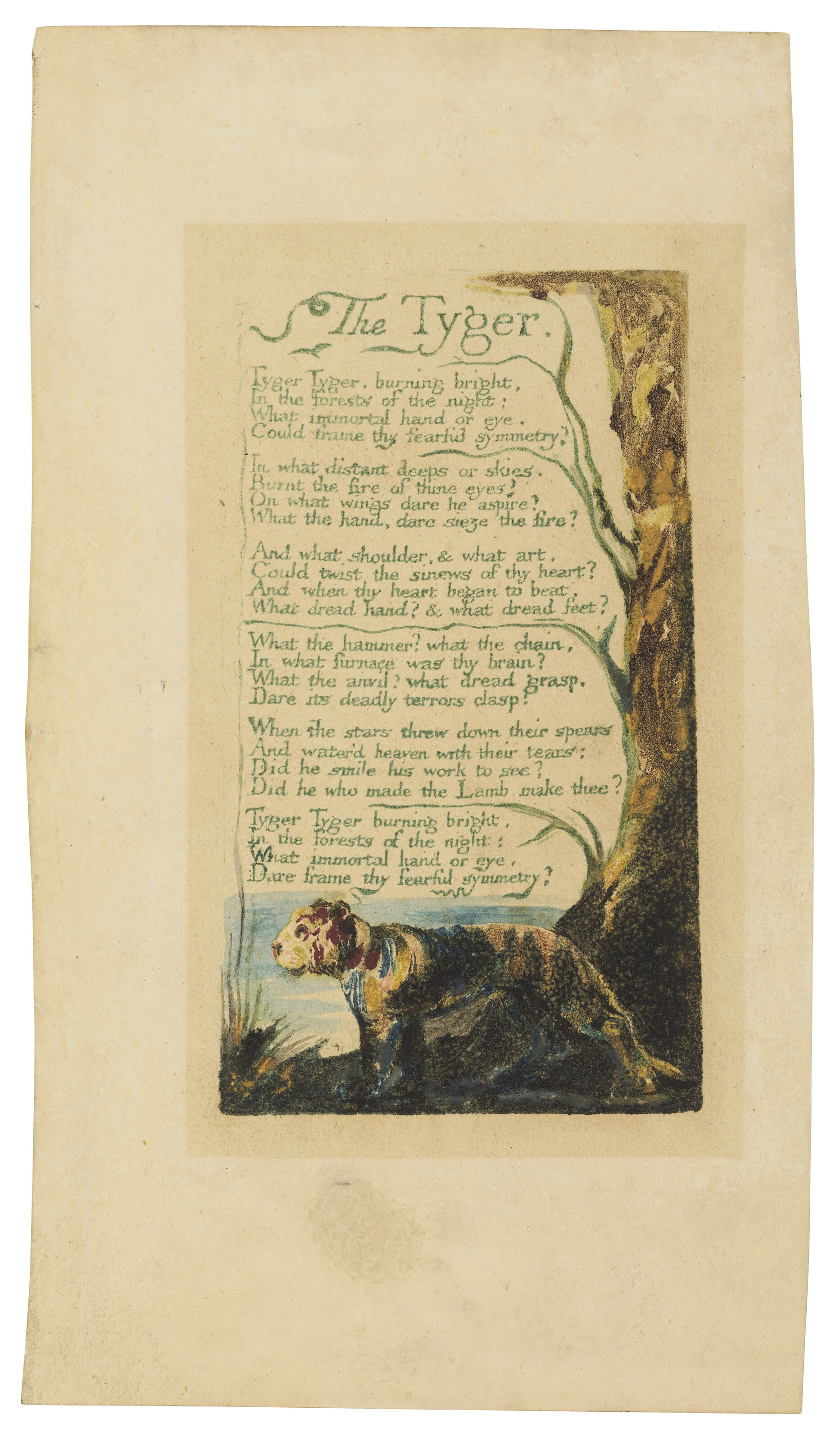 William Blake — Тигр, из фильма "Песни опыта", изображение 2