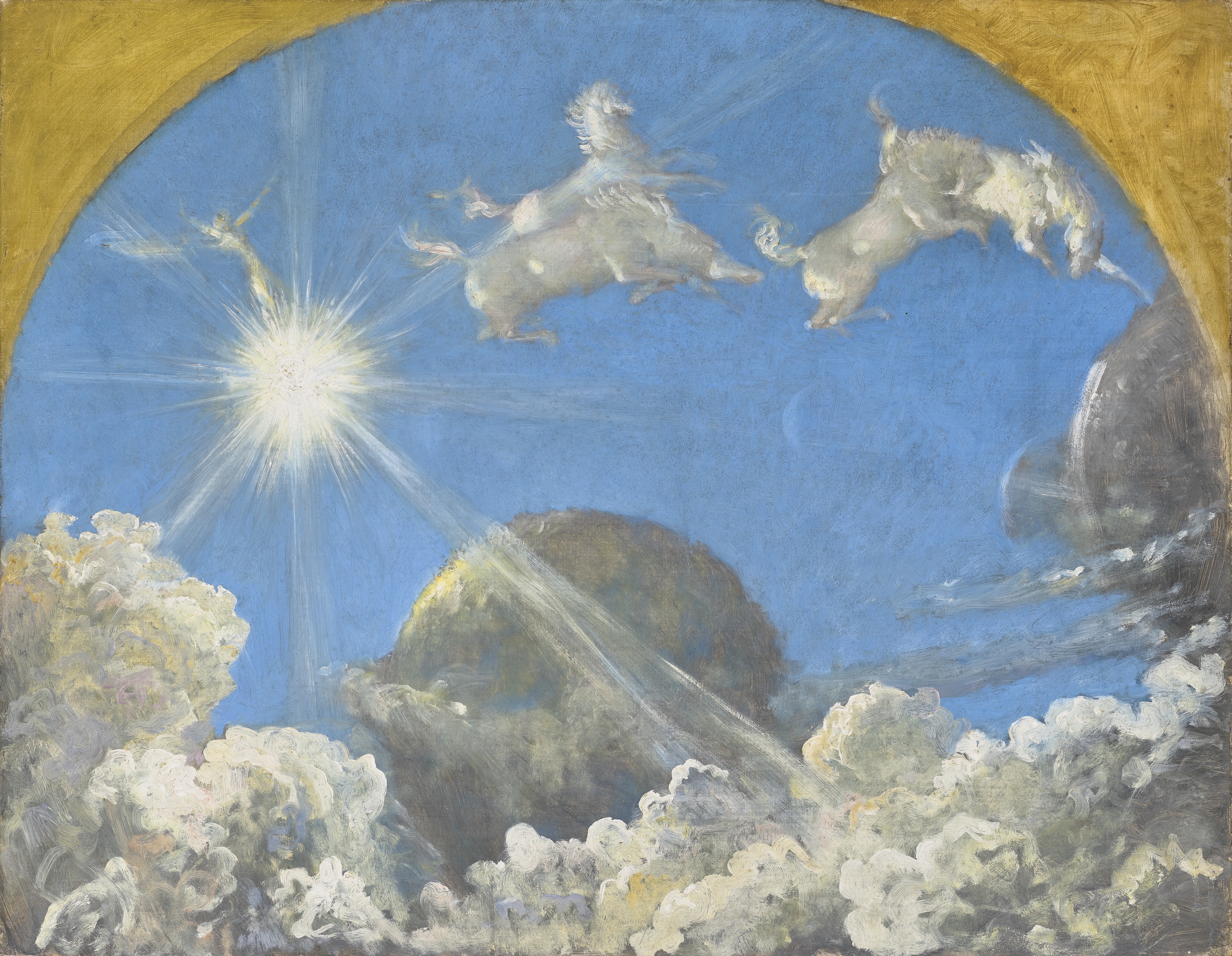 William Blake — Фаэтон: Восход солнца, изображение 2