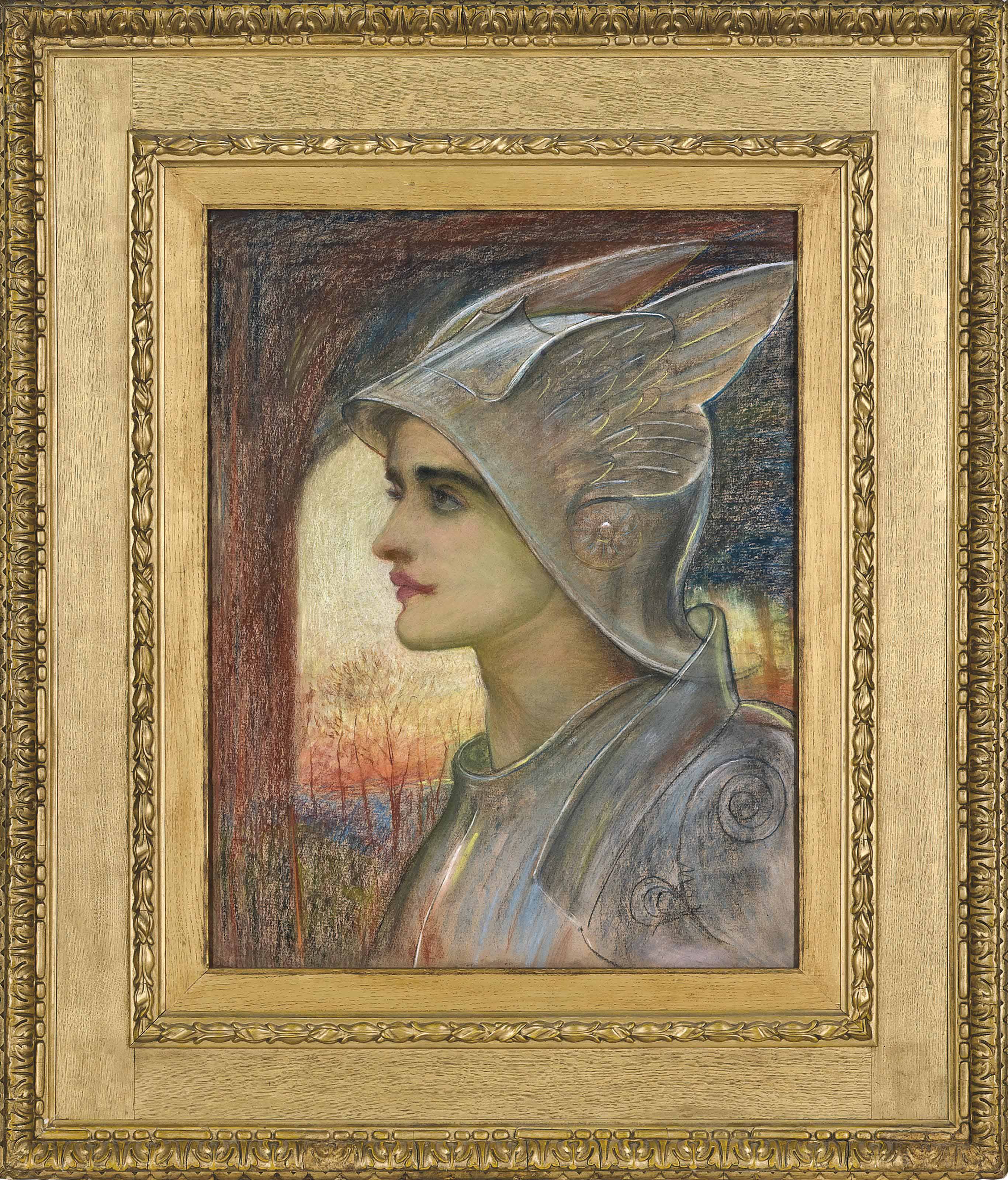 William Blake — Святая Жанна д'Арк
