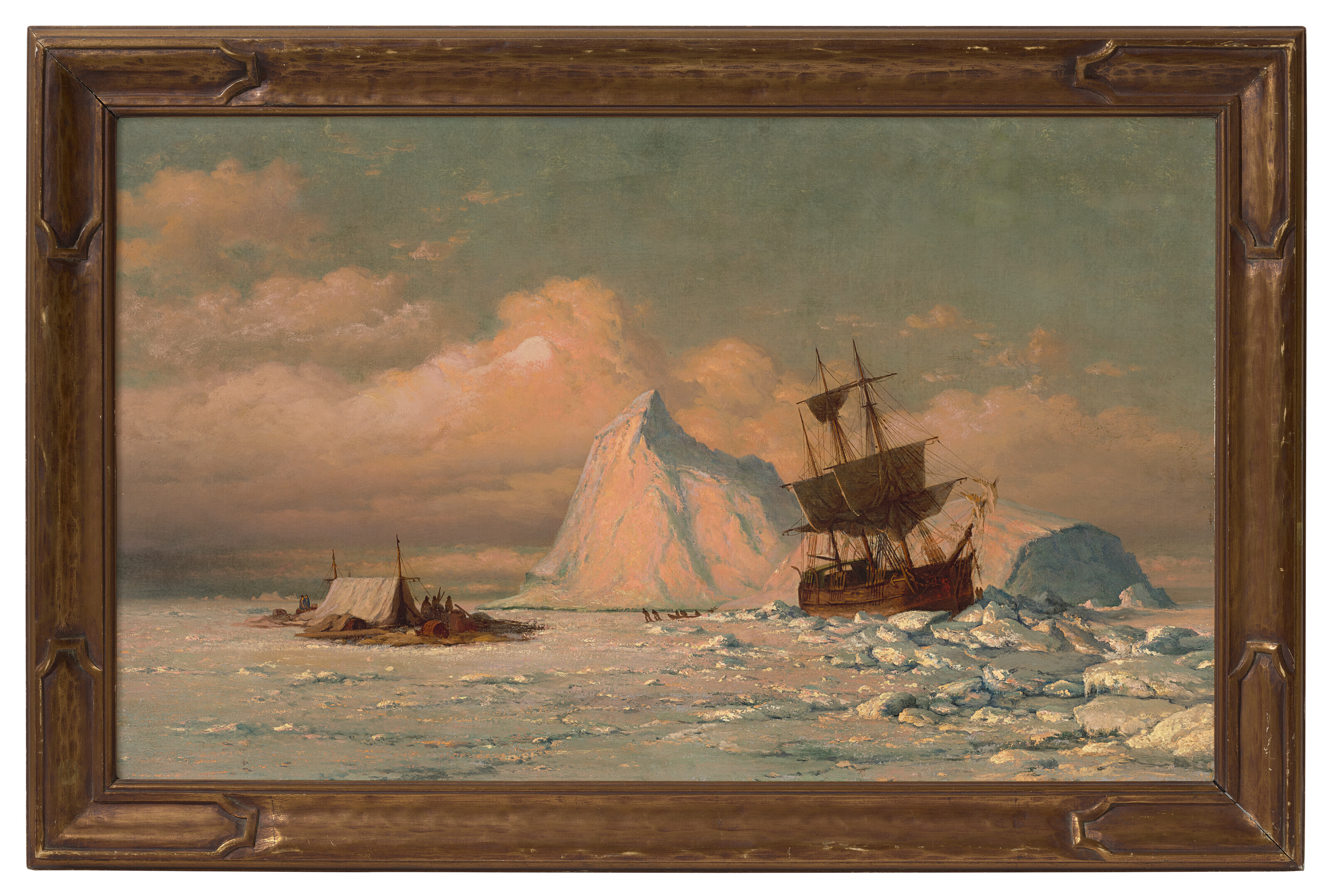 William Bradford — Запертый во льду — Пережидает это, изображение 2