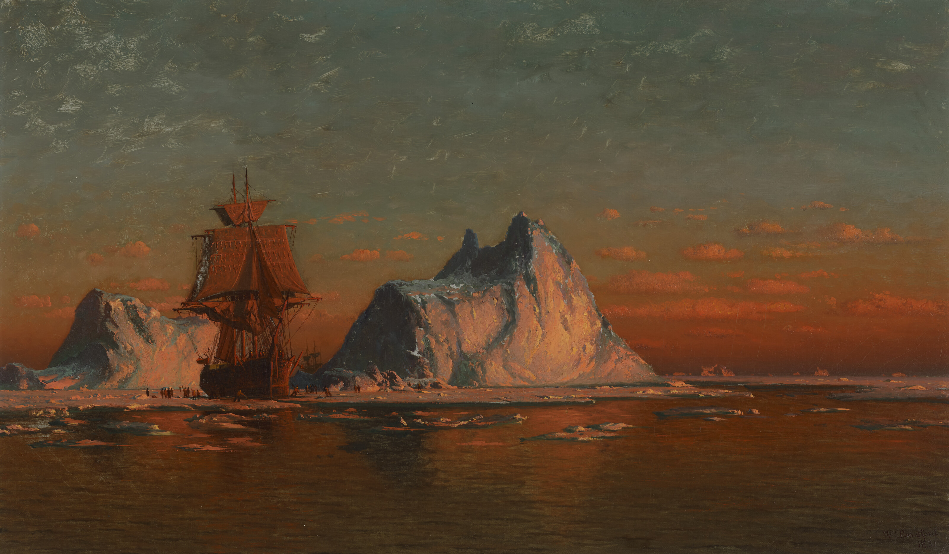 William Bradford — Возвращение лабрадорских рыбаков