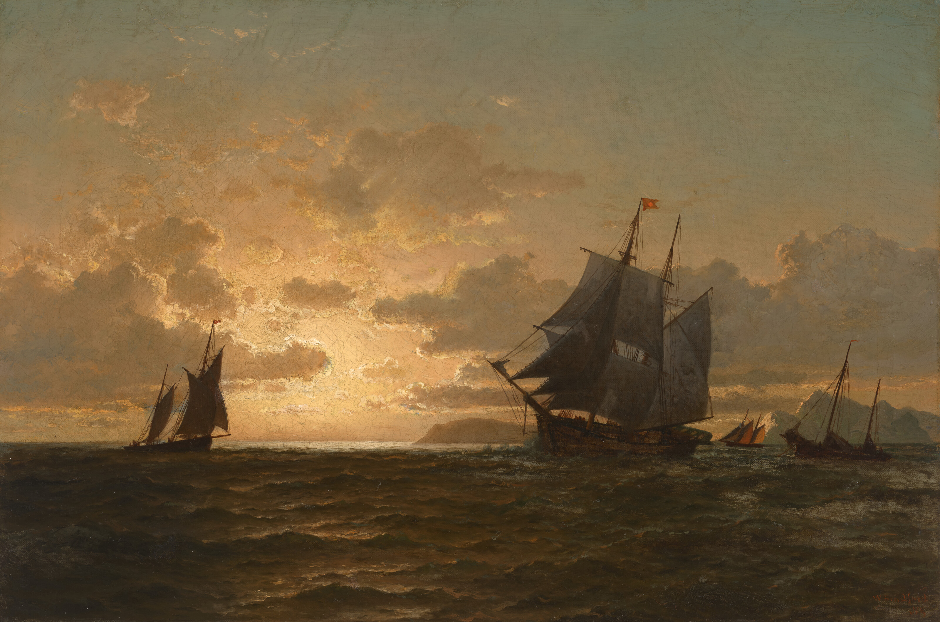 William Bradford — Возвращение китобоев