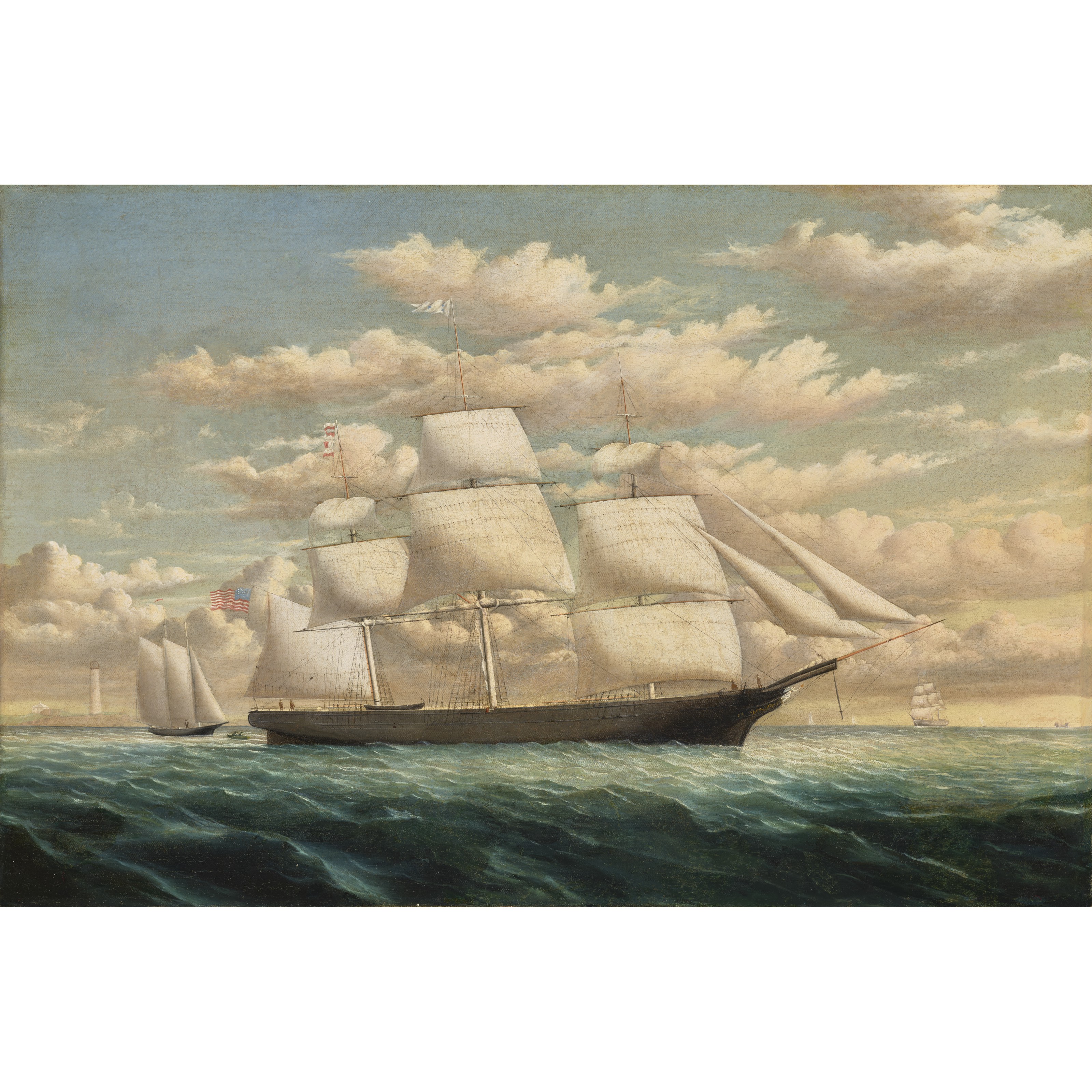 William Bradford — СЕВЕРНОЕ СИЯНИЕ БОСТОНА
