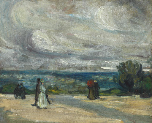 William Glackens — Терраса