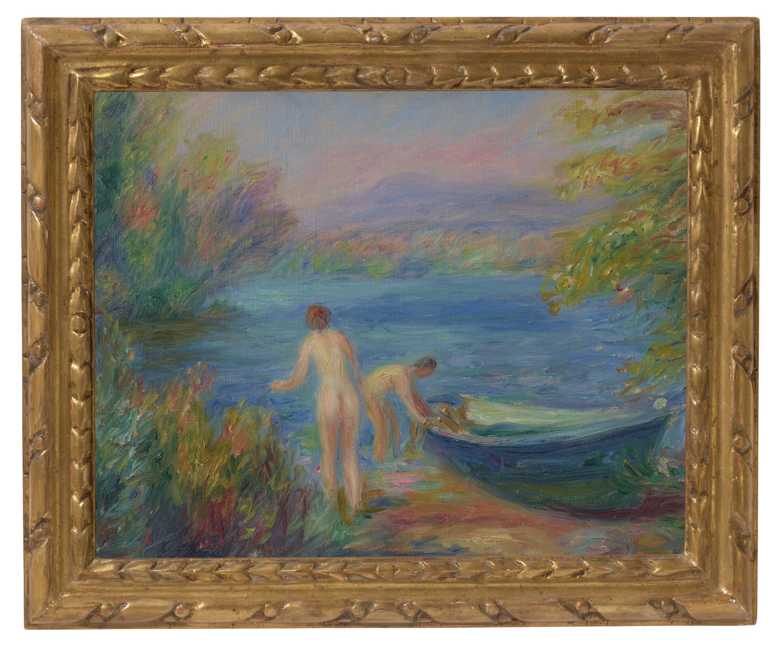 William Glackens — Обнаженные купальщицы, изображение 2
