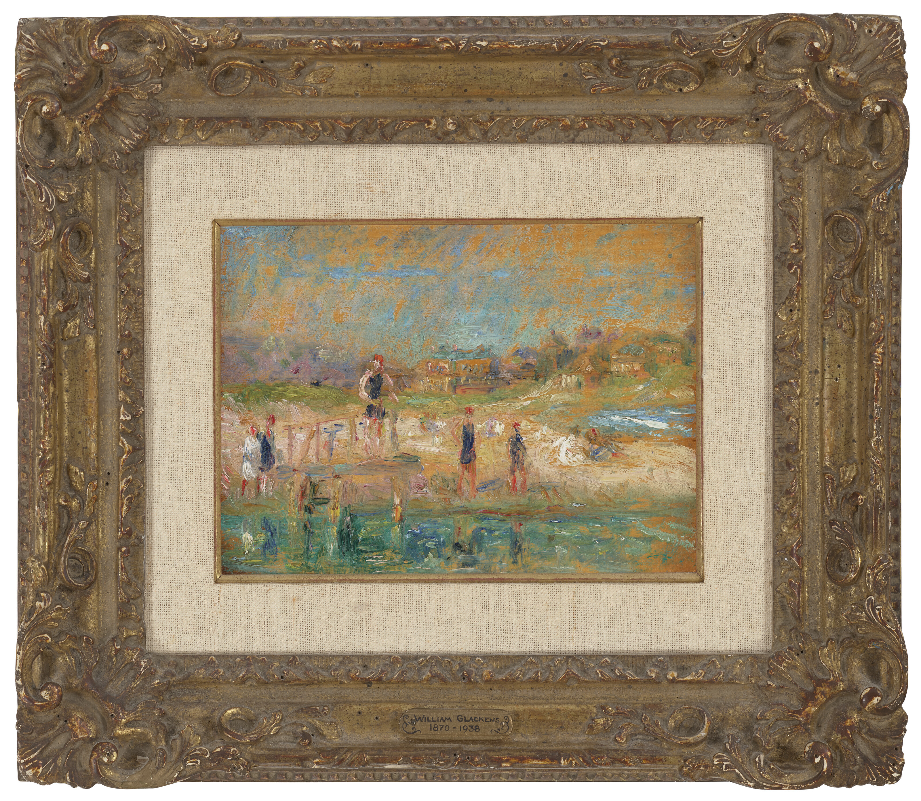 William Glackens — Купальщики, изображение 2