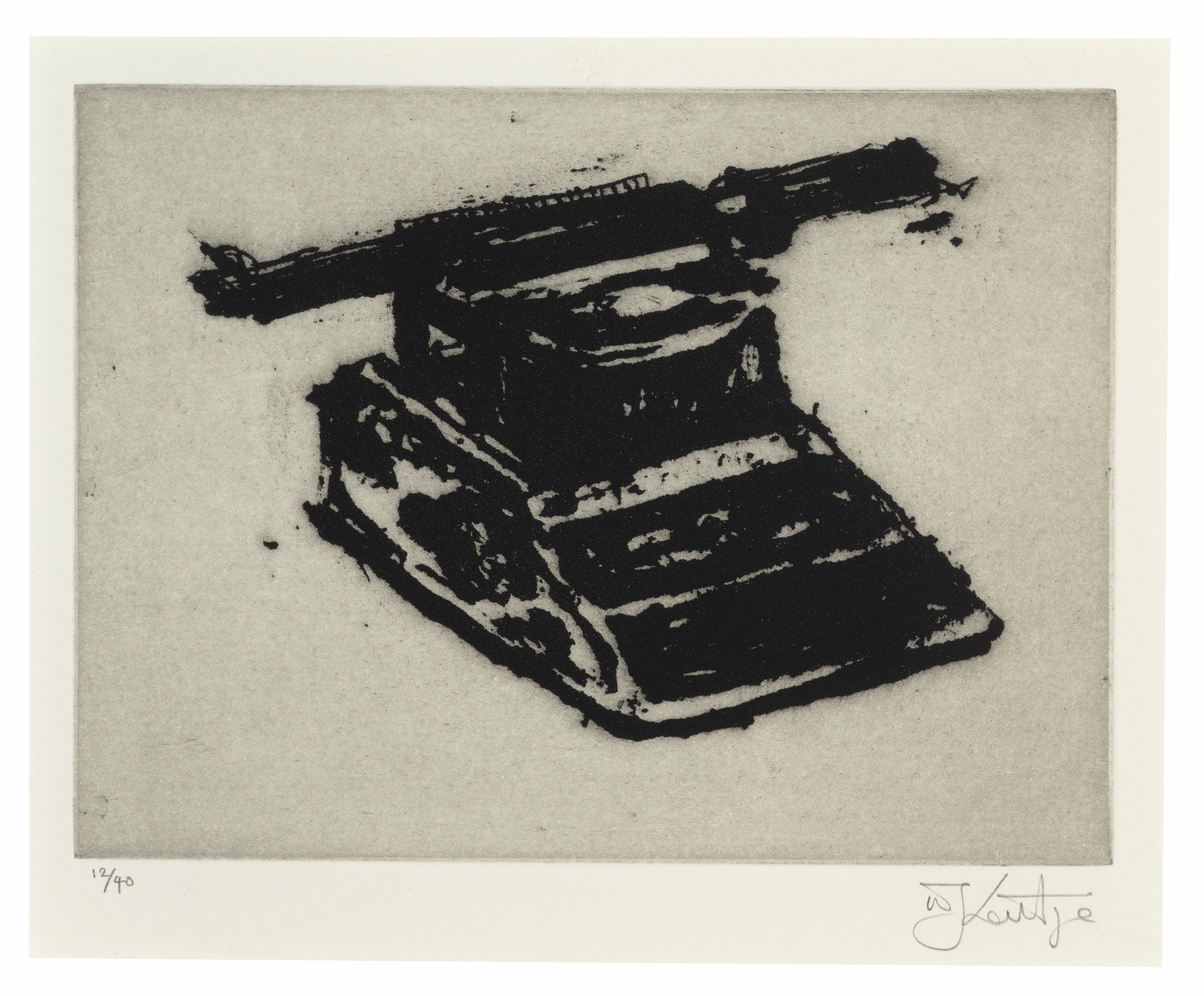 William Kentridge — Пишущая машинка I-VIII, изображение 4
