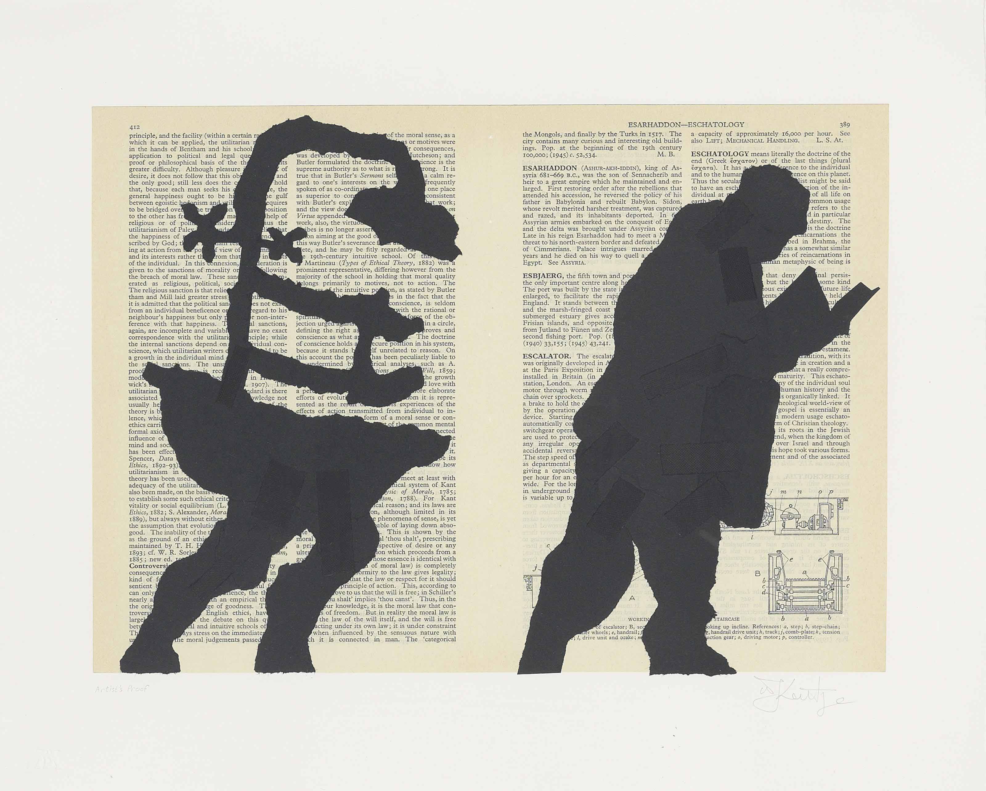 William Kentridge — Читальные залы (энциклопедия) (Крут, стр. 117)