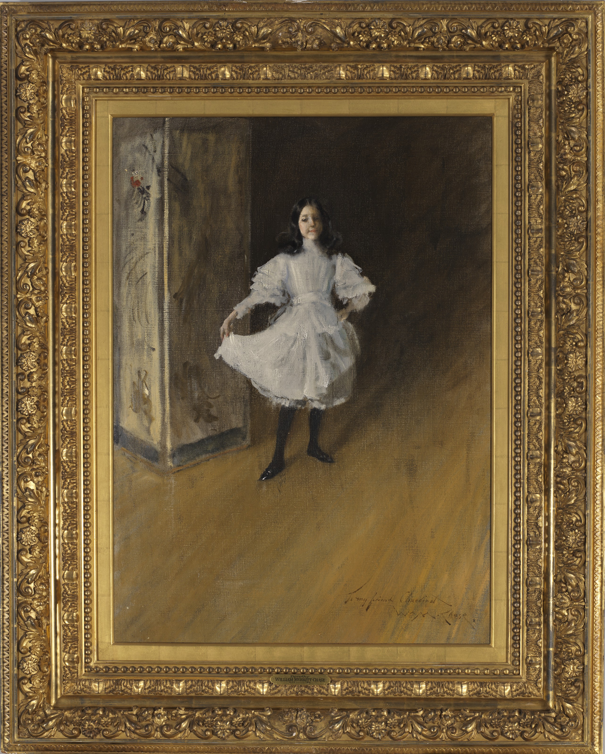 William Merritt Chase — Портрет дочери художника (Дороти), изображение 2