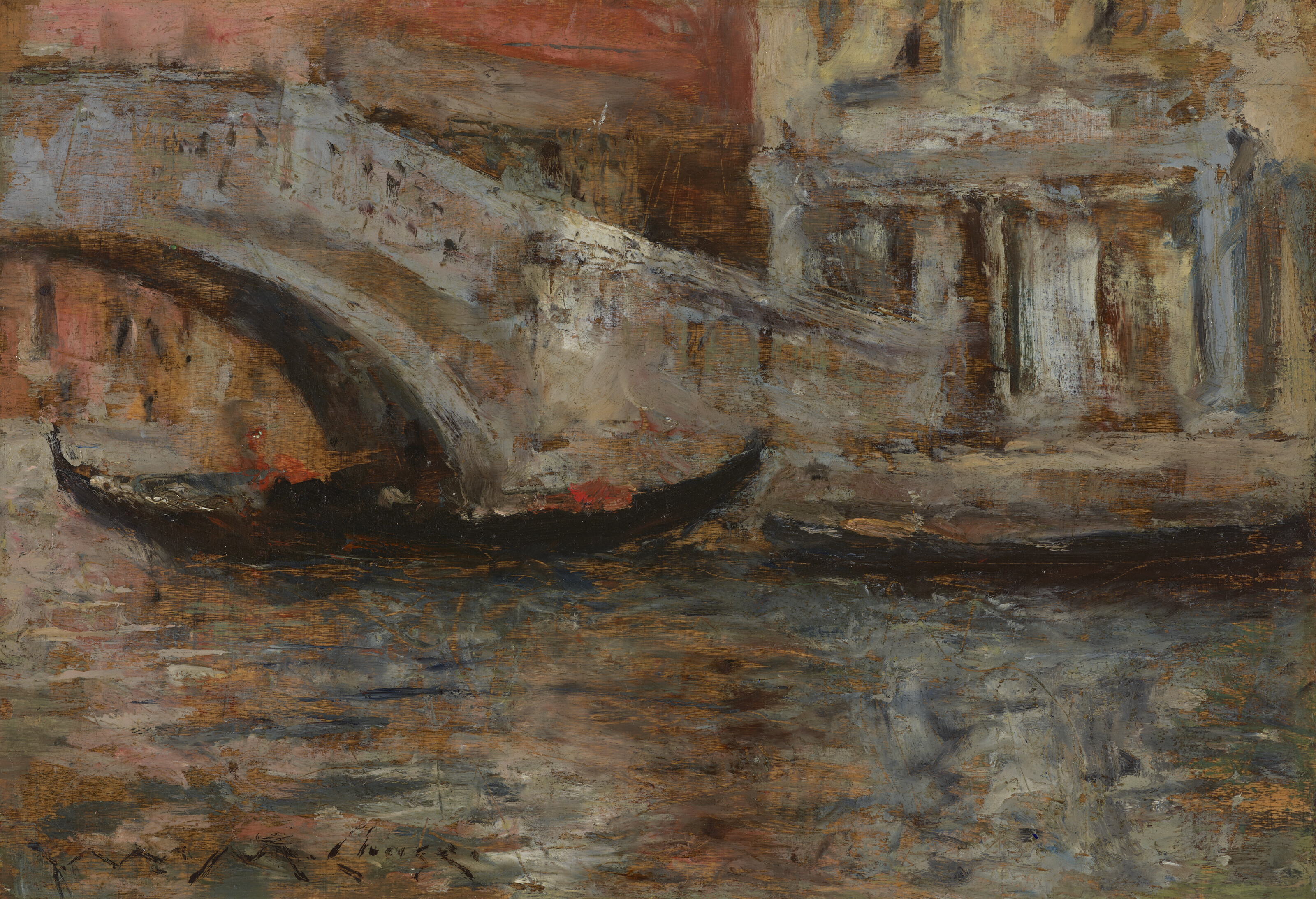 William Merritt Chase — Гондола в Венеции