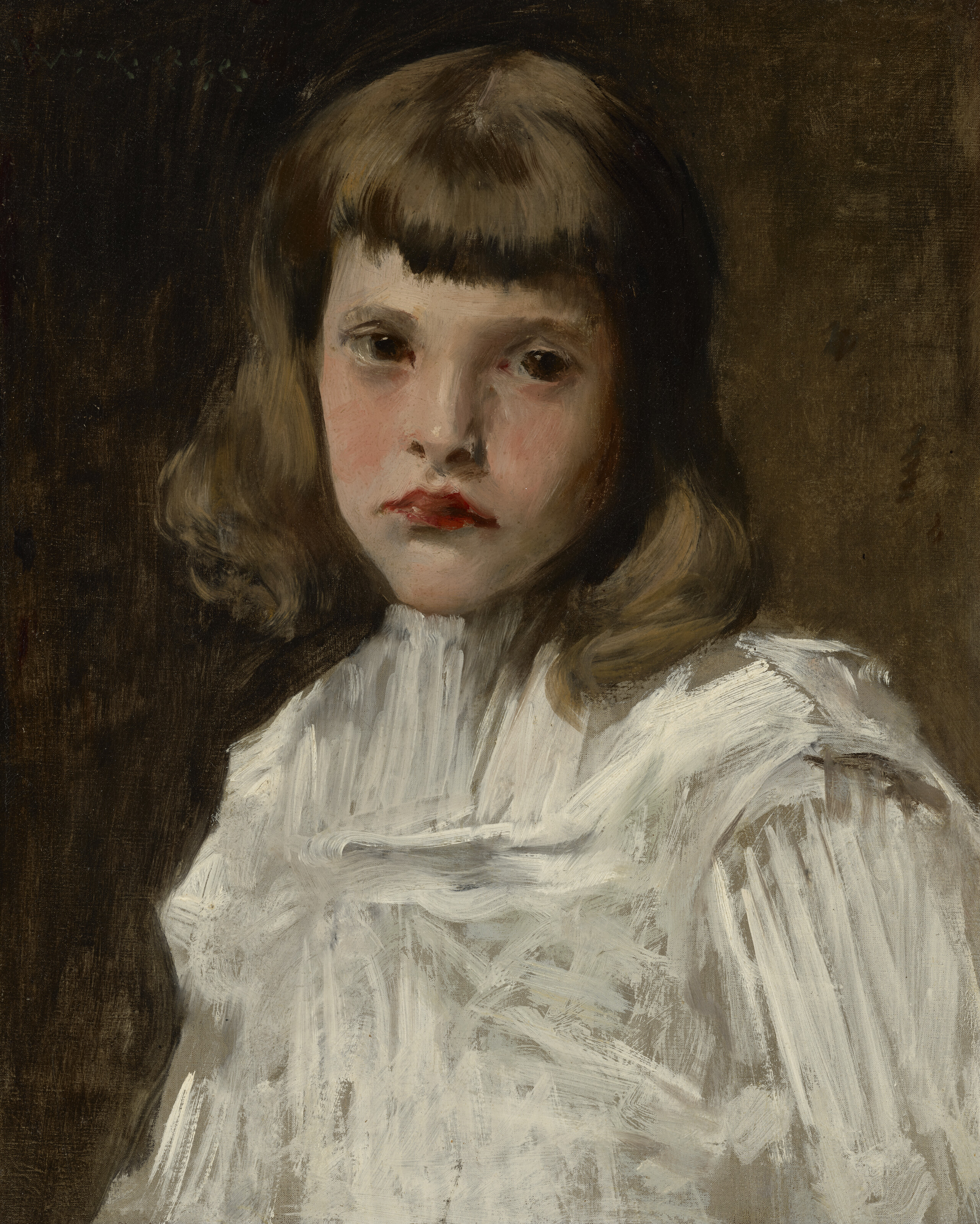 William Merritt Chase — Портрет ребенка (Дороти Бремонд Чейз)