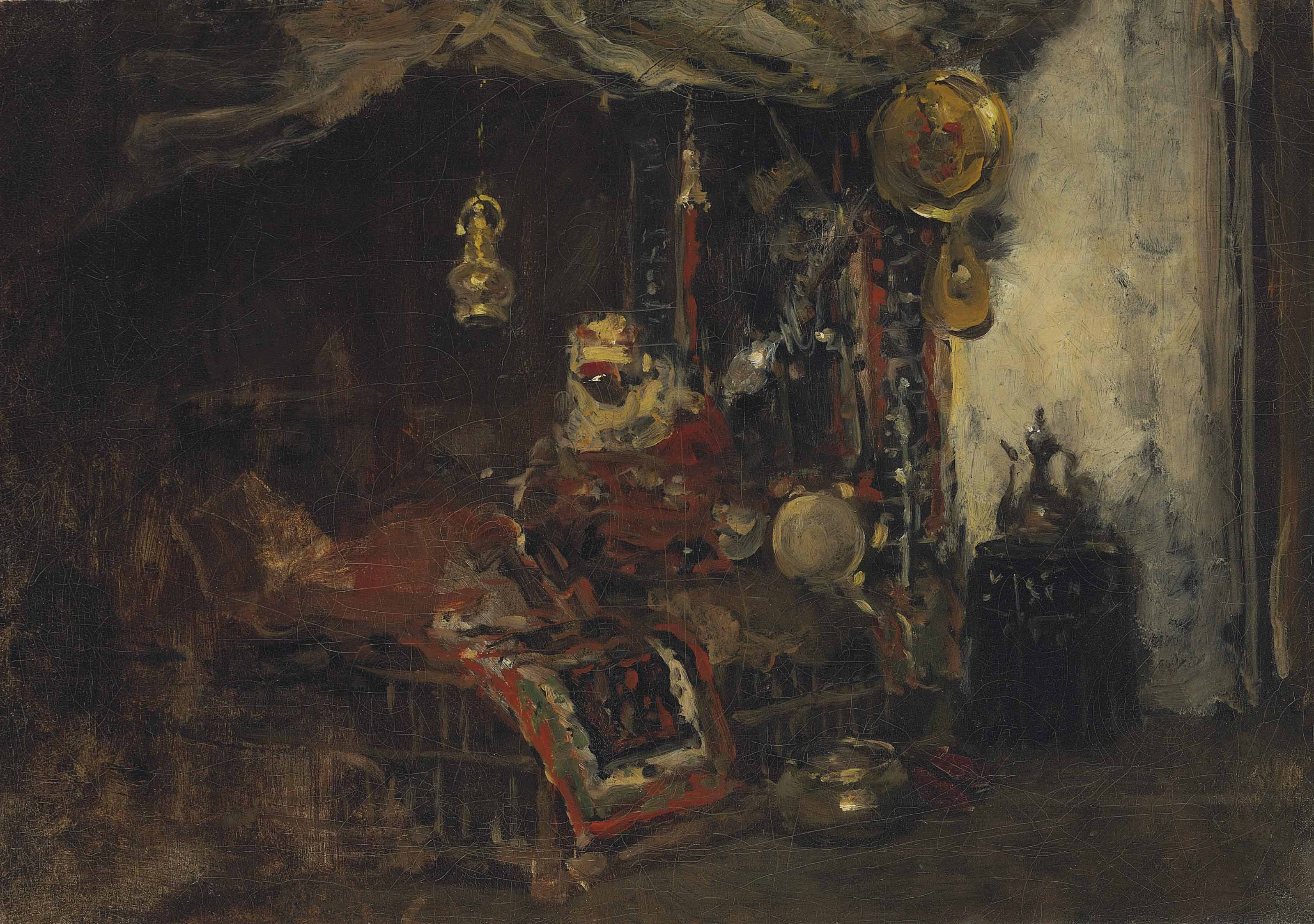 William Merritt Chase — Мавританский интерьер