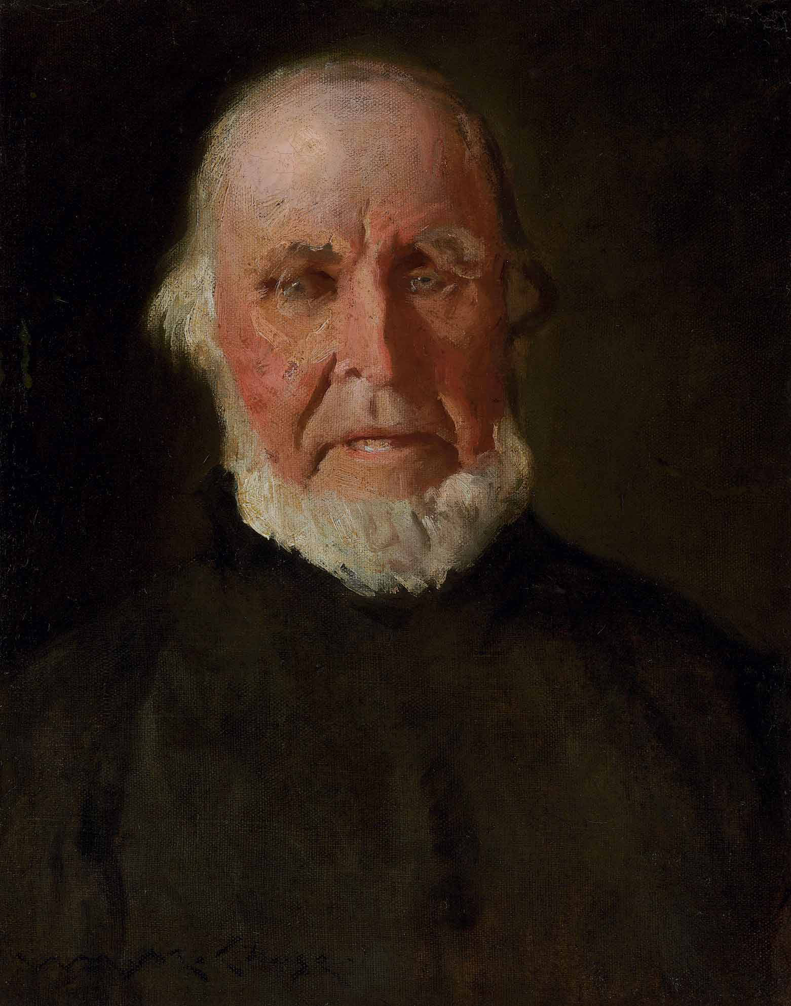 William Merritt Chase — Рыбак с Лонг-Айленда
