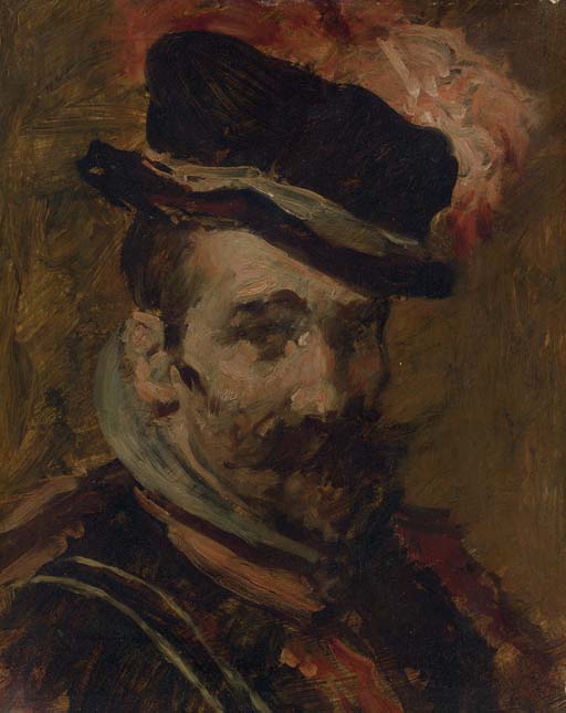 William Merritt Chase — Портрет по Веласкесу