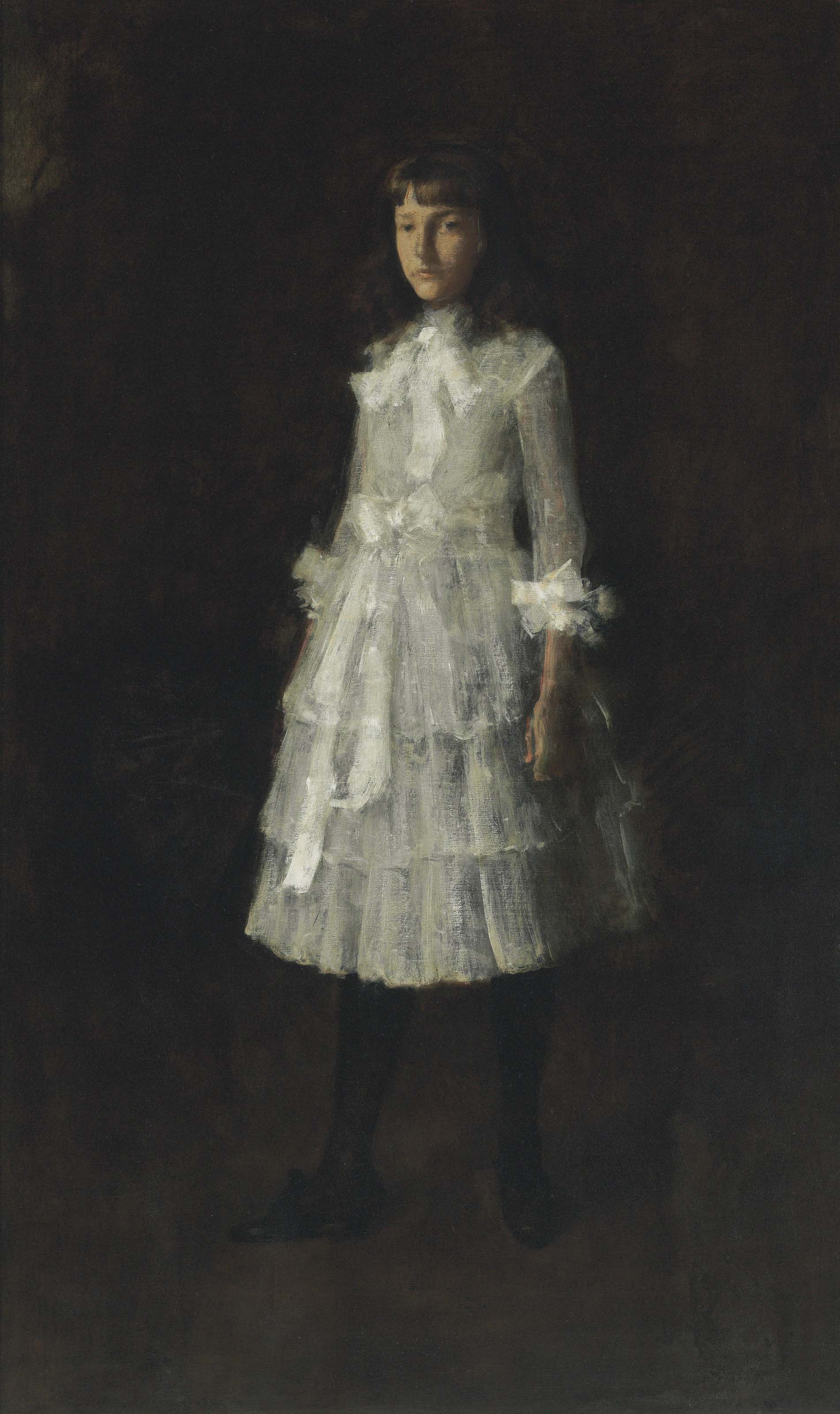 William Merritt Chase — Портрет моей сестры (Хэтти)