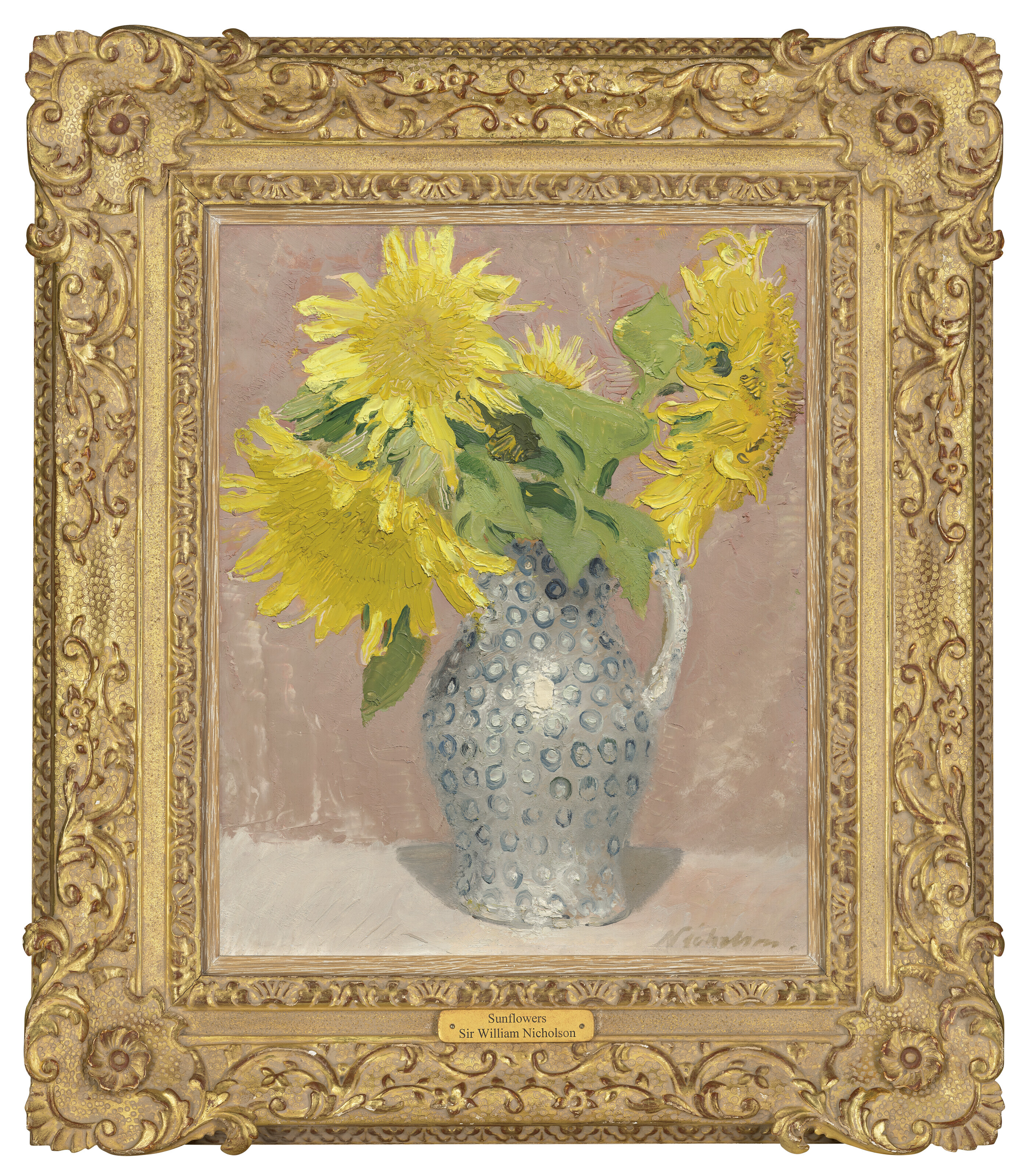 William Nicholson — Подсолнухи, изображение 2