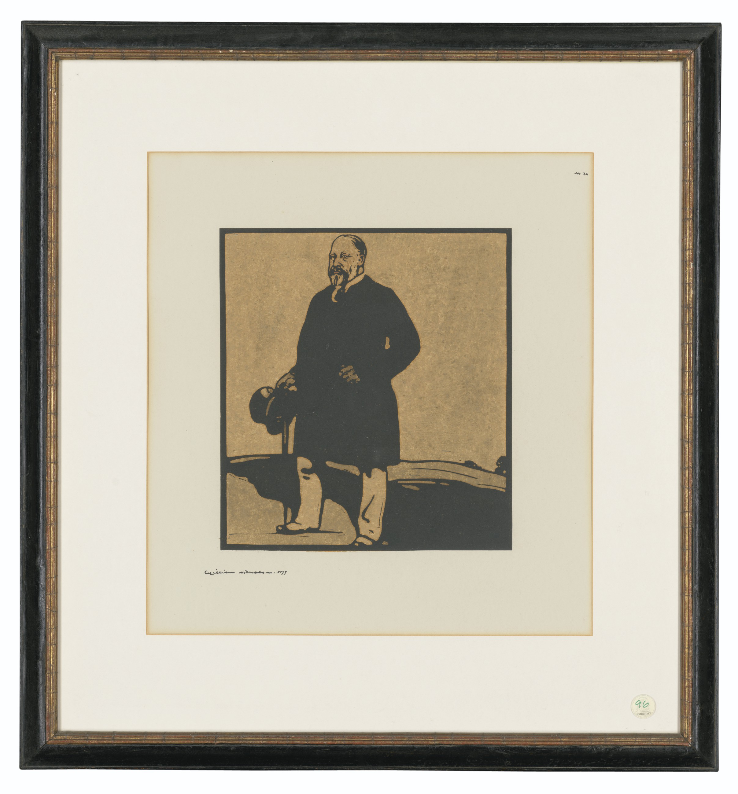 William Nicholson — Семь пластин, из: Двенадцати портретов, изображение 2