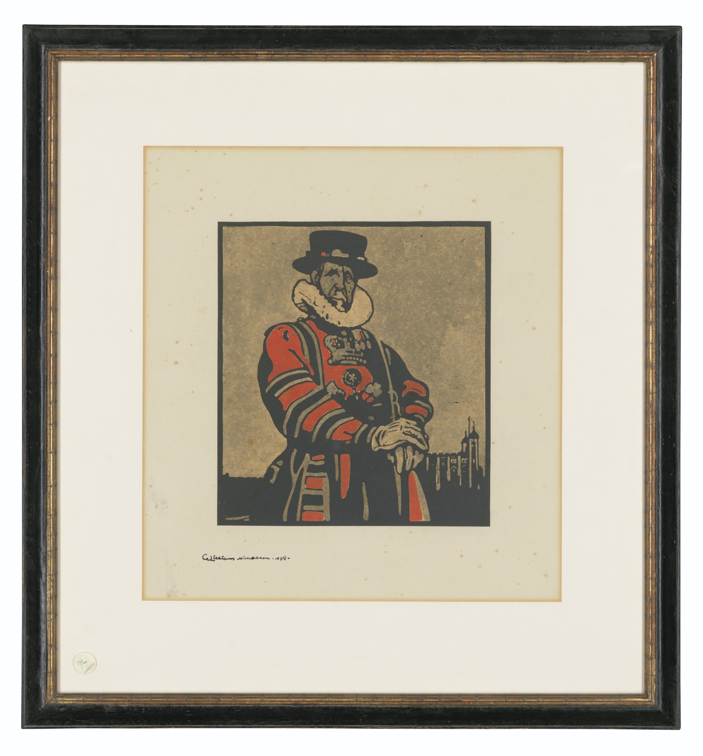 William Nicholson — Семь пластин, из: Двенадцати портретов, изображение 3
