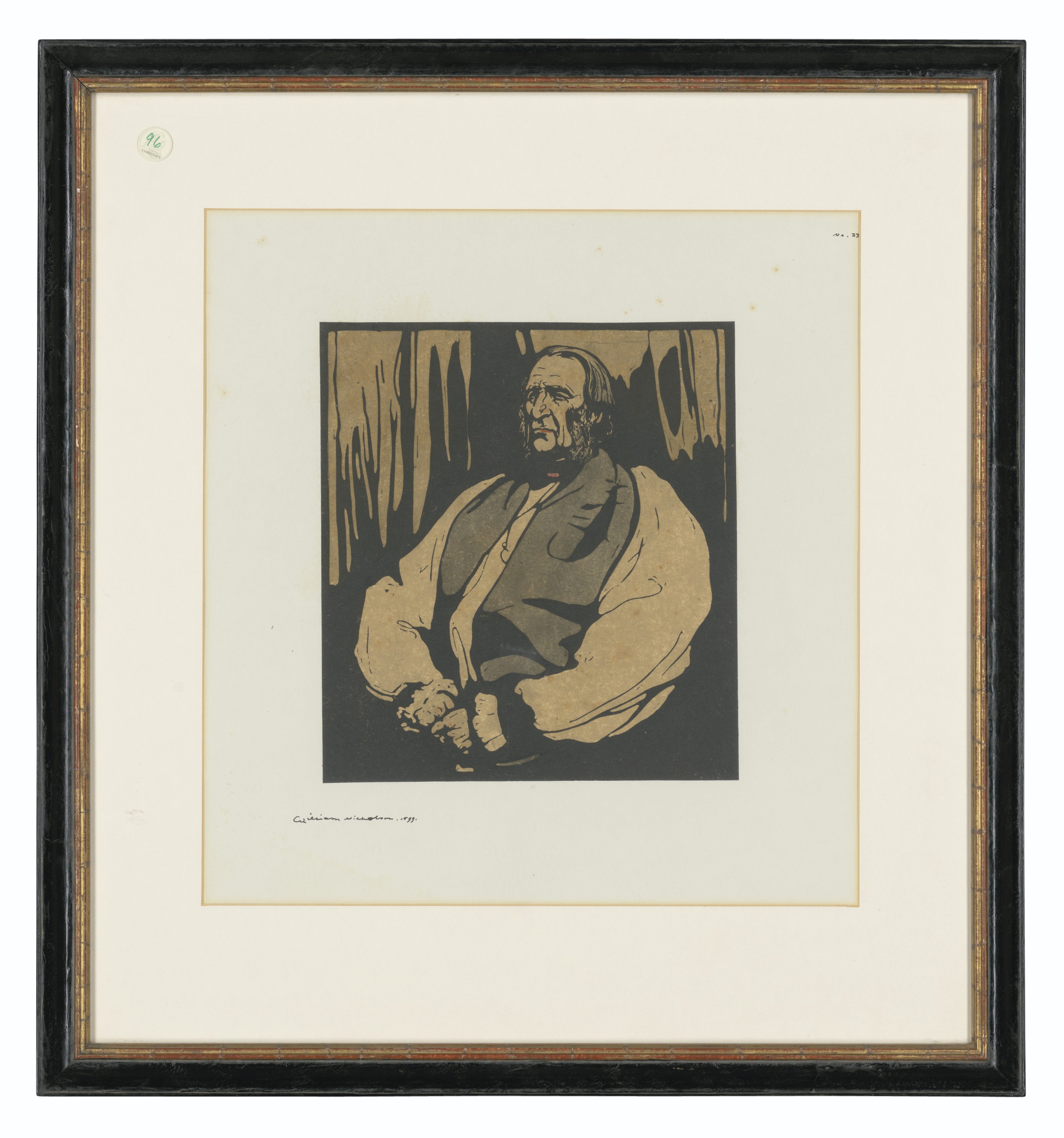 William Nicholson — Семь пластин, из: Двенадцати портретов, изображение 4