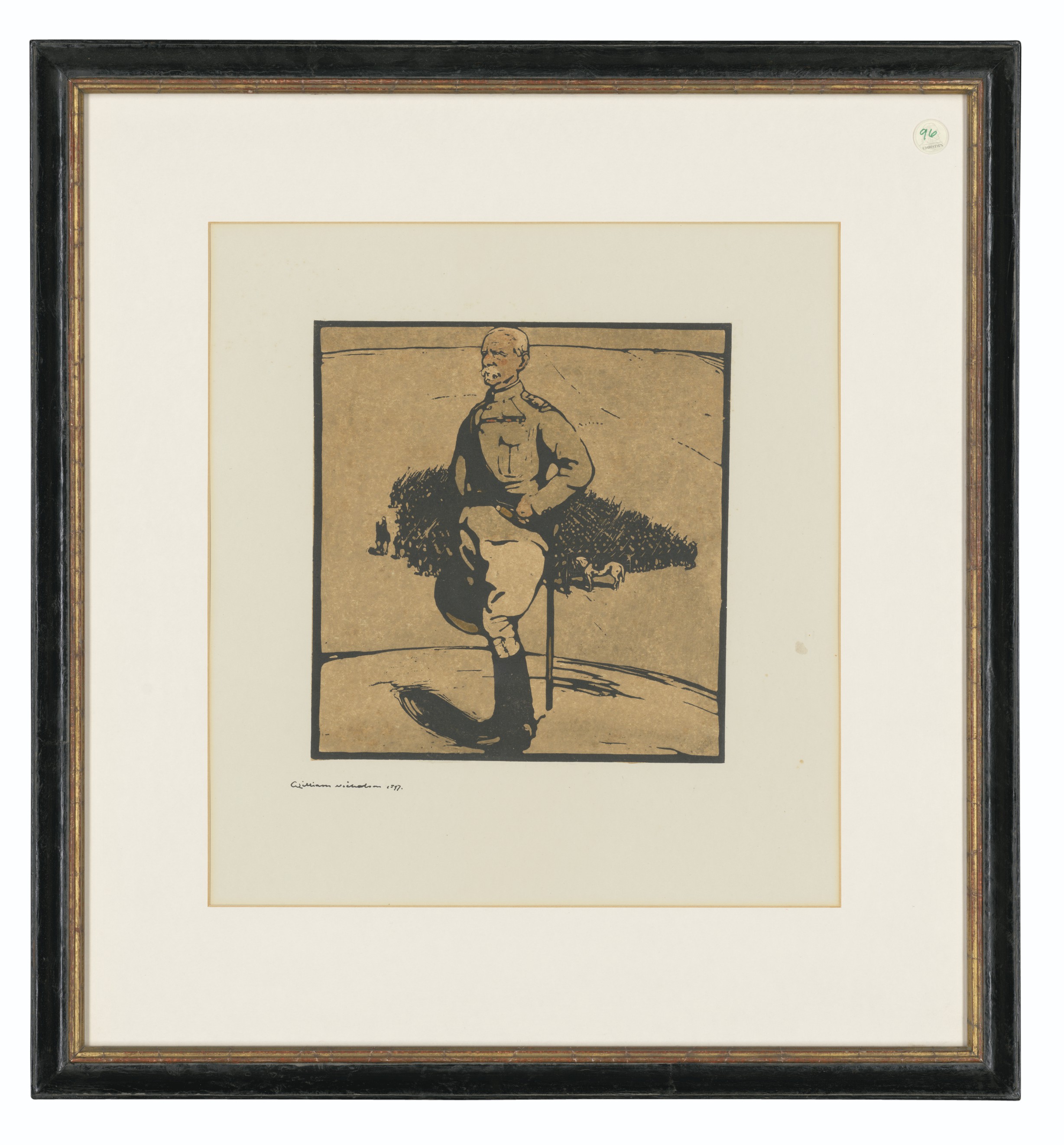 William Nicholson — Семь пластин, из: Двенадцати портретов, изображение 6
