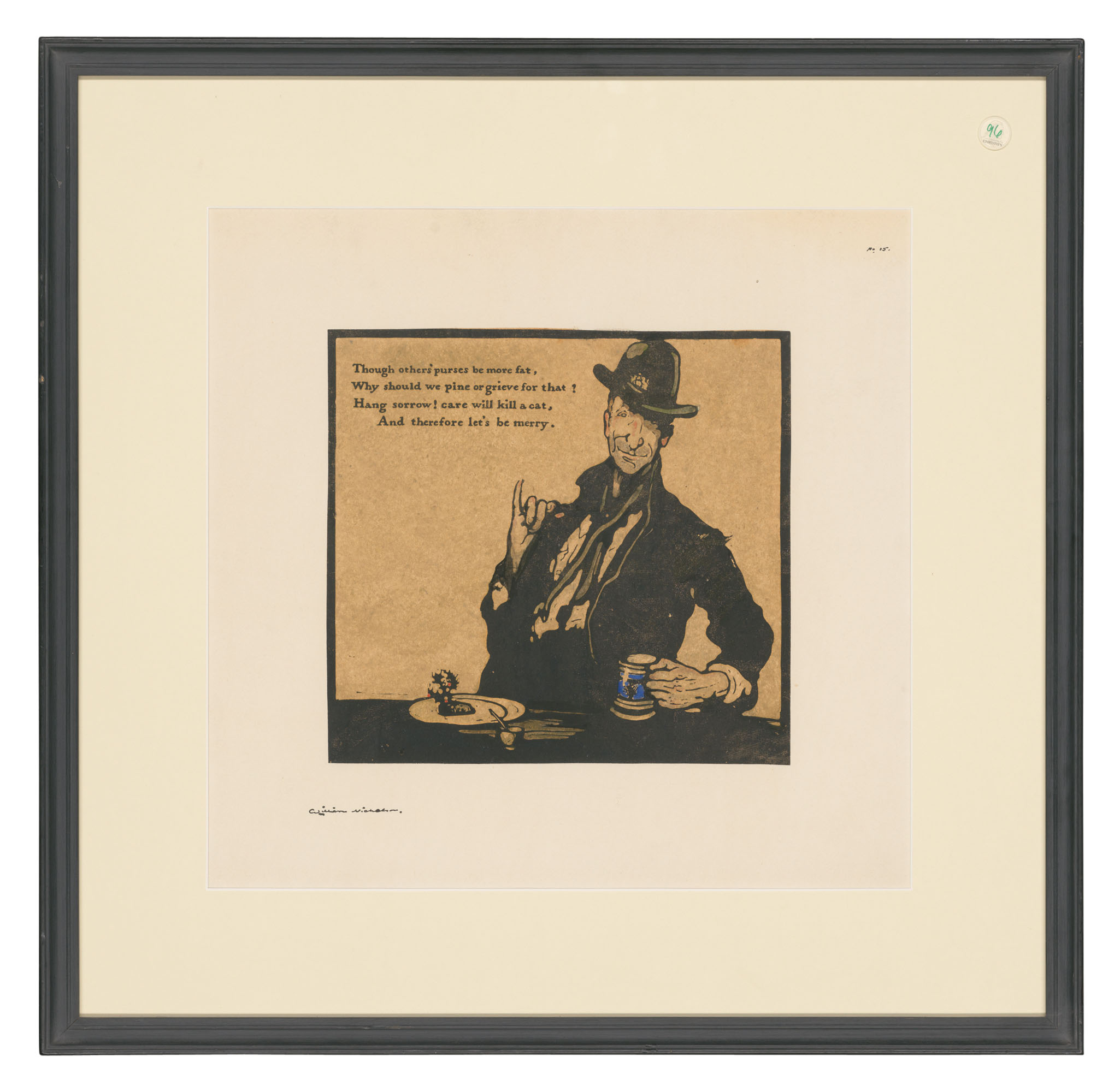 William Nicholson — Толстый человек и Худой Мужчина, изображение 3