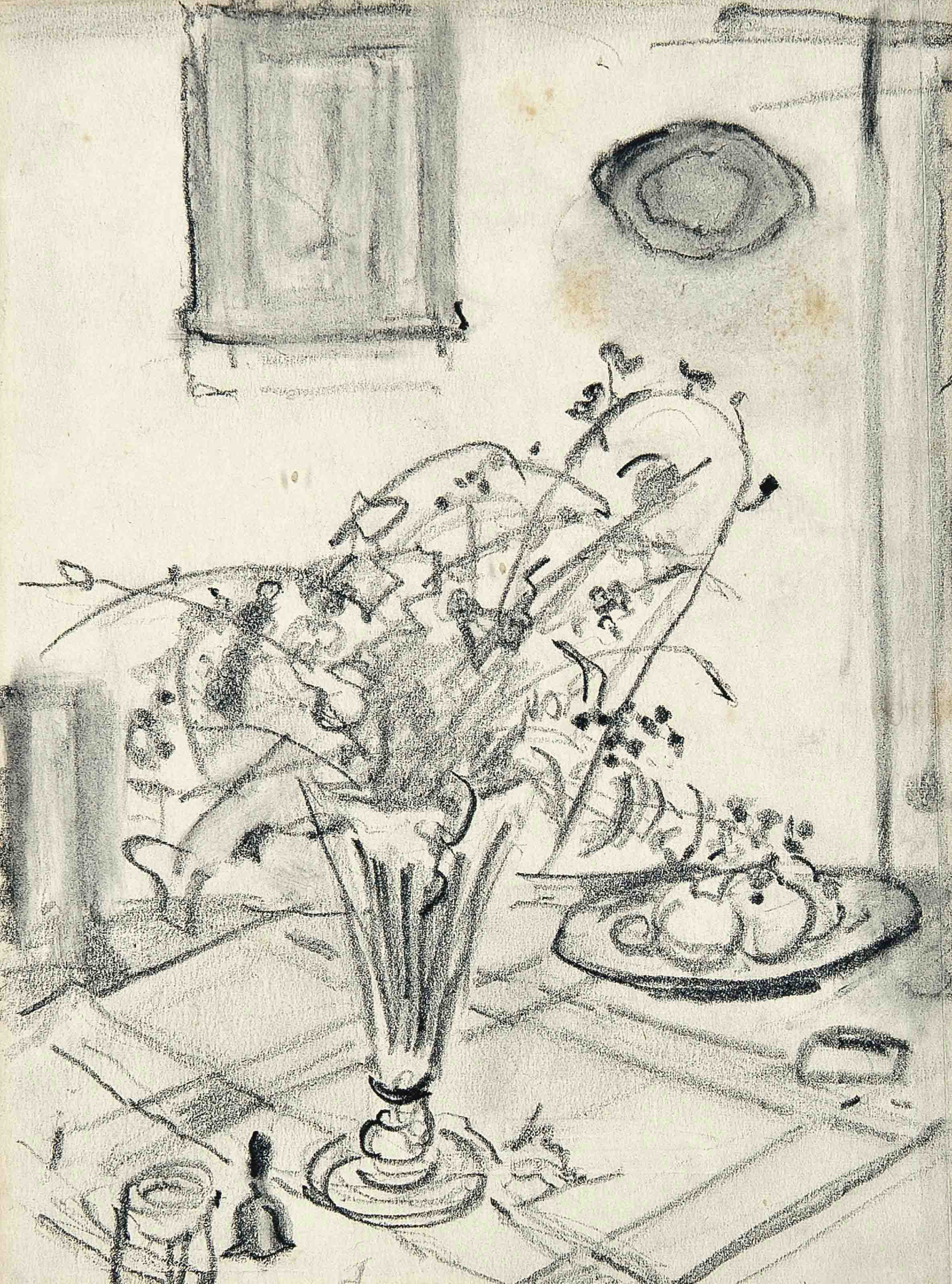 William Nicholson — Натюрморт с цветами