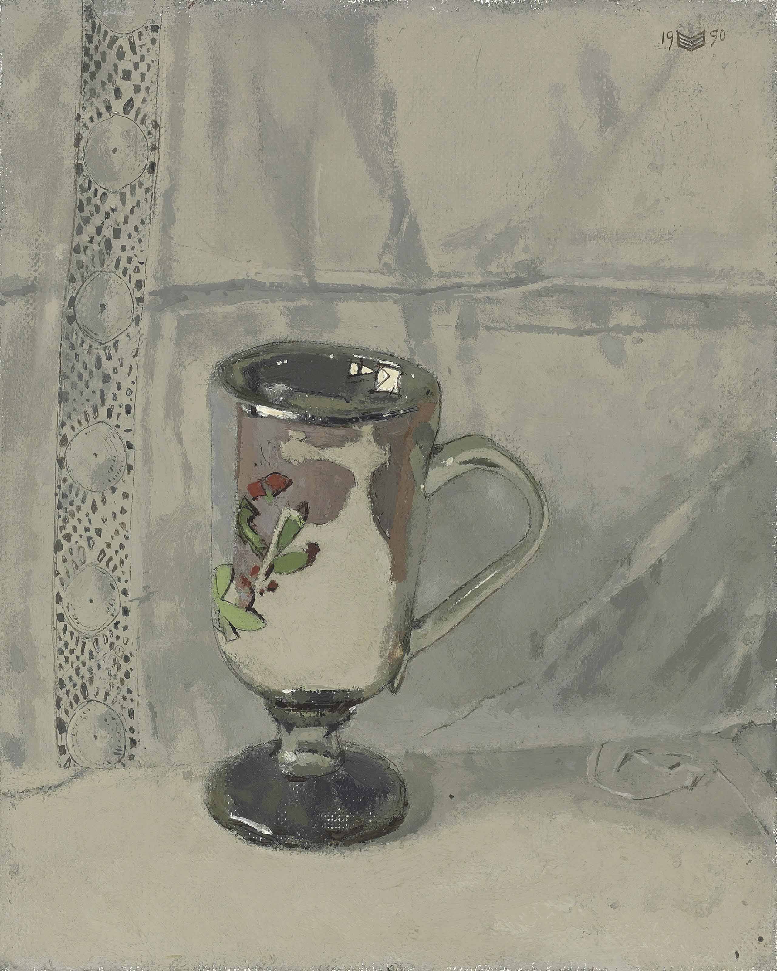 William Nicholson — Посеребренный кубок (дань уважения Уильяму Николсону)