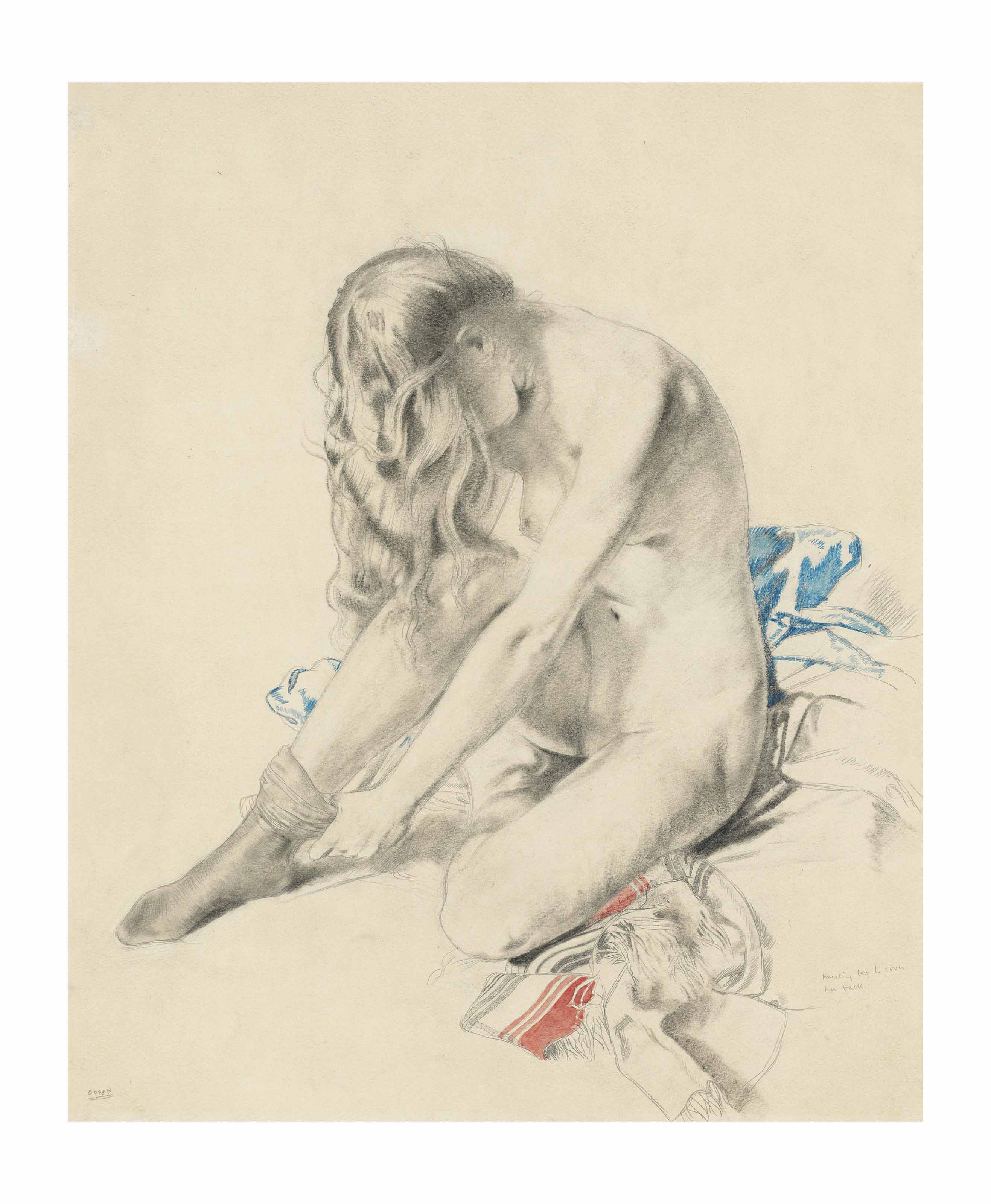 William Orpen — Этюд для обнаженной натуры "Святой колодец"