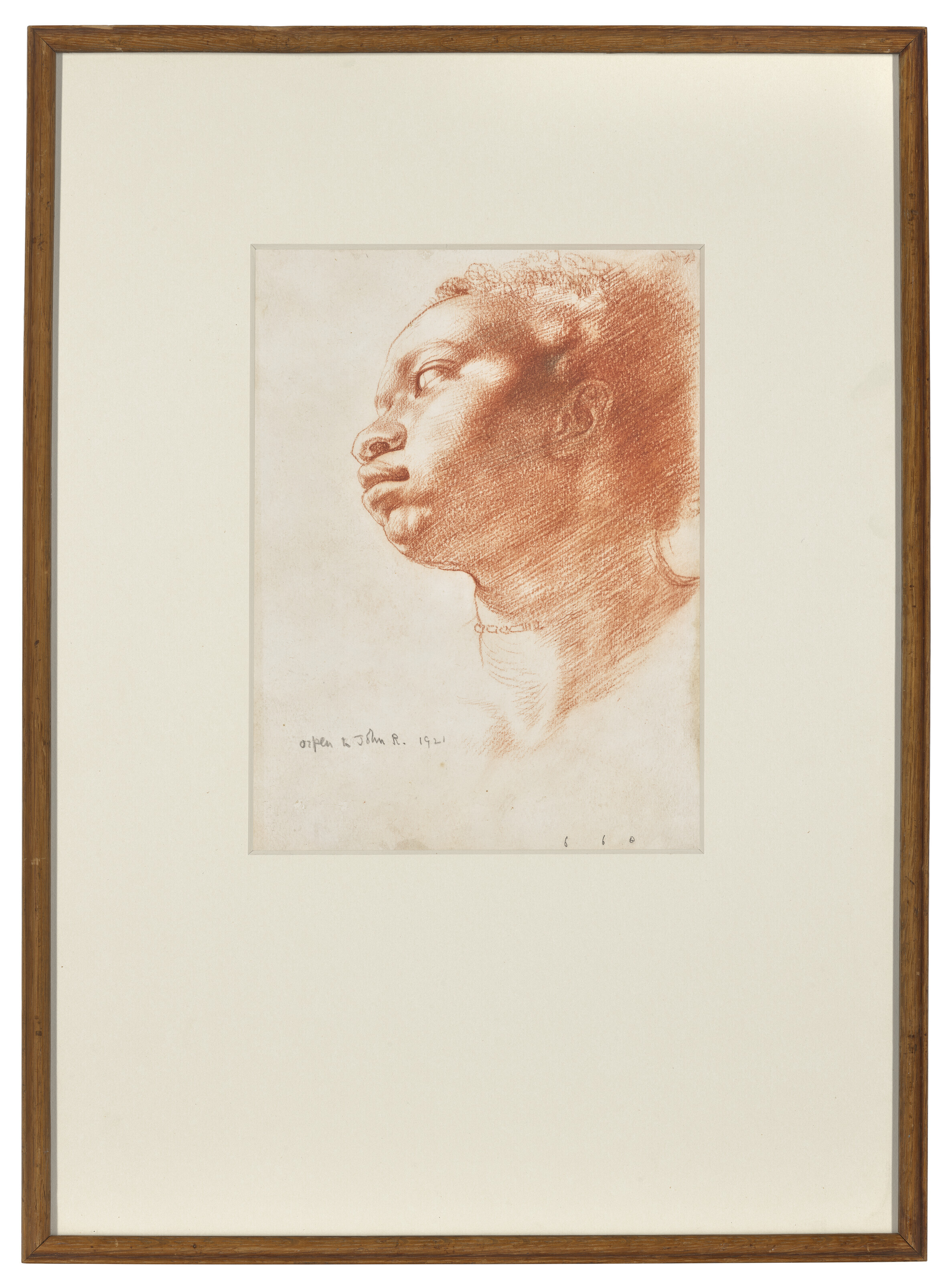 William Orpen — Голова мужчины, изображение 2