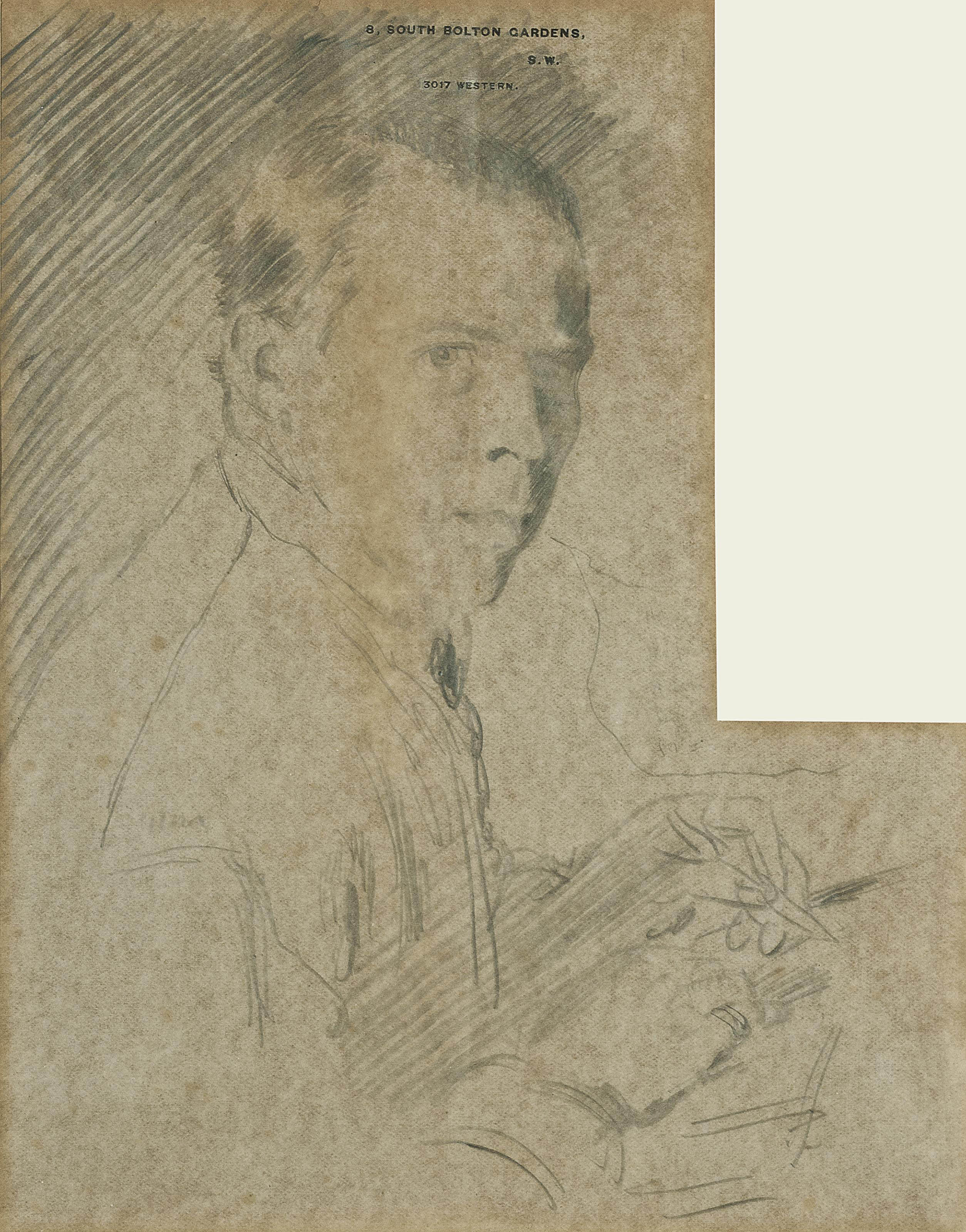 William Orpen — Автопортрет