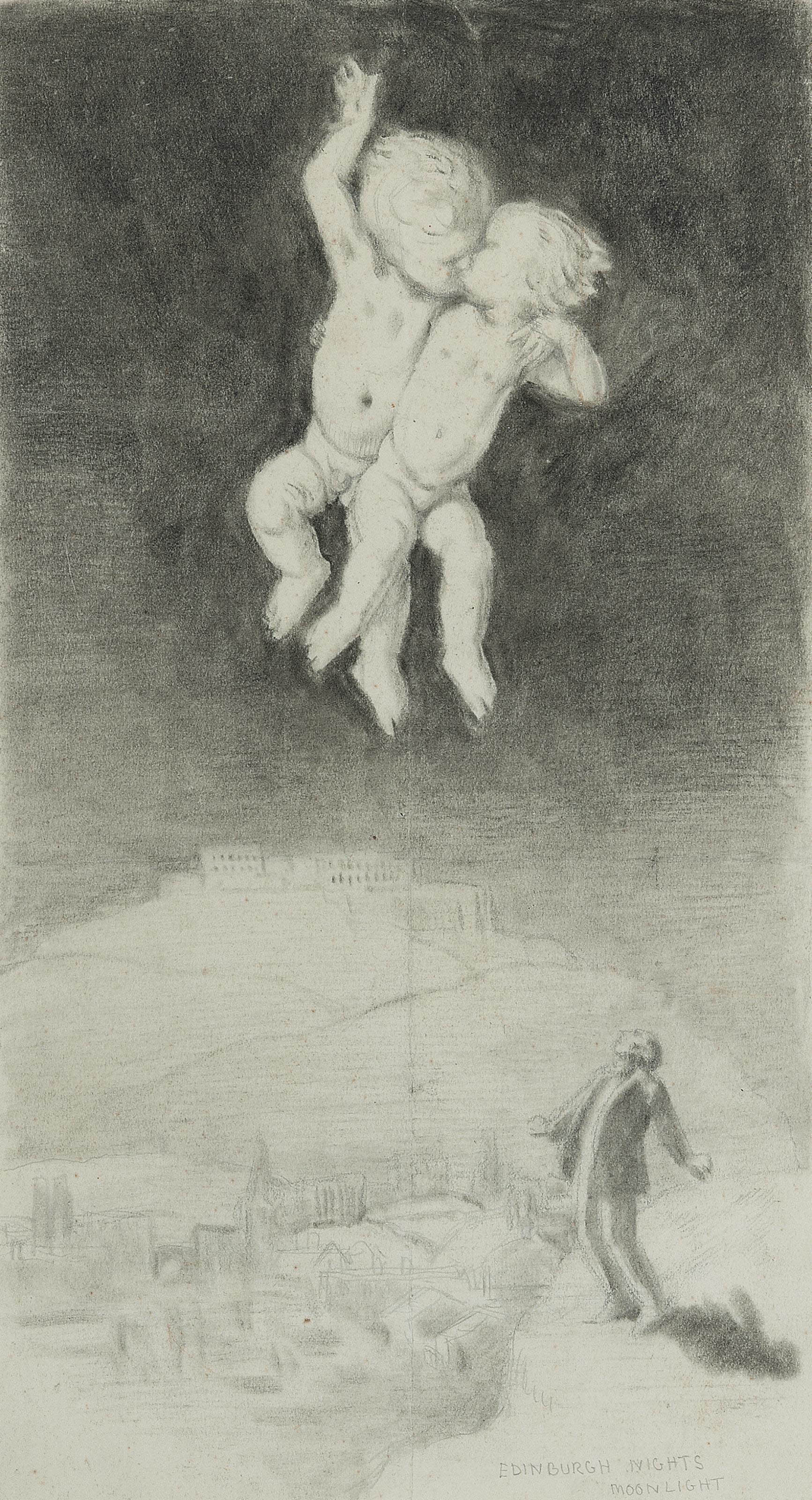 William Orpen — Эдинбургские ночи, Лунный свет