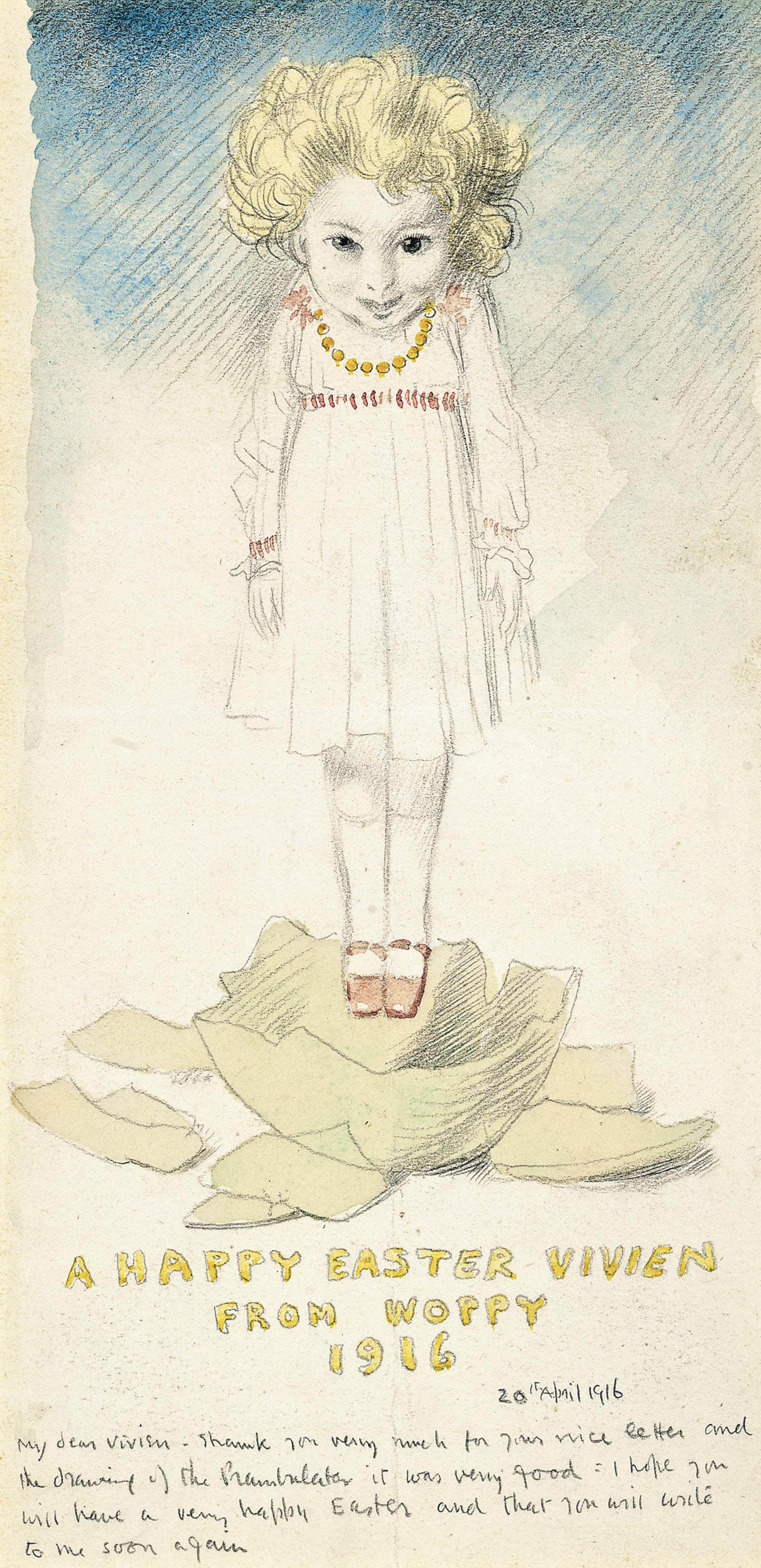 William Orpen — Счастливой Пасхи, Вивьен из Уоппи