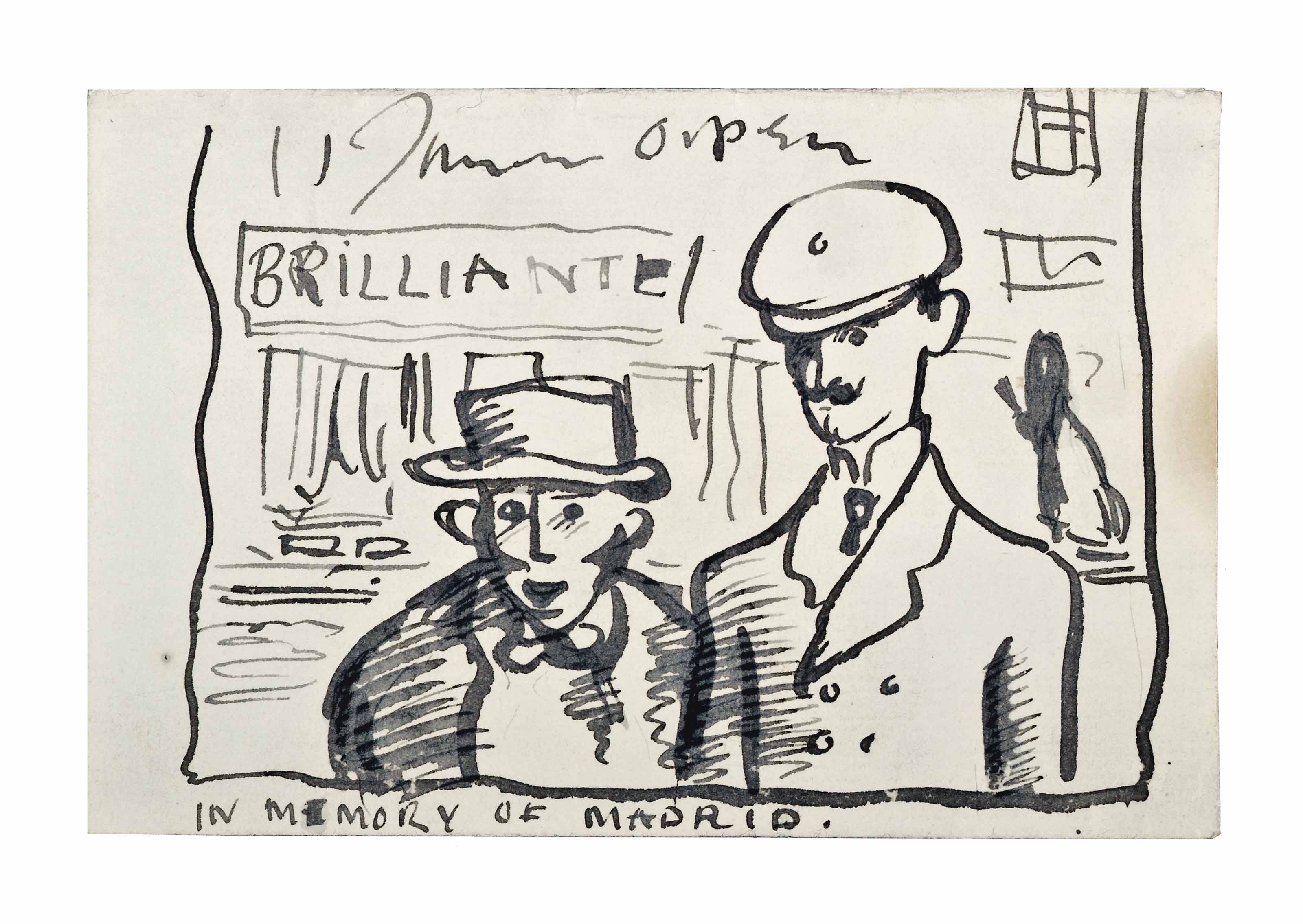 William Orpen — В память о Мадриде