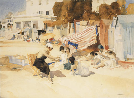 William Russell Flint — Напиток со льдом