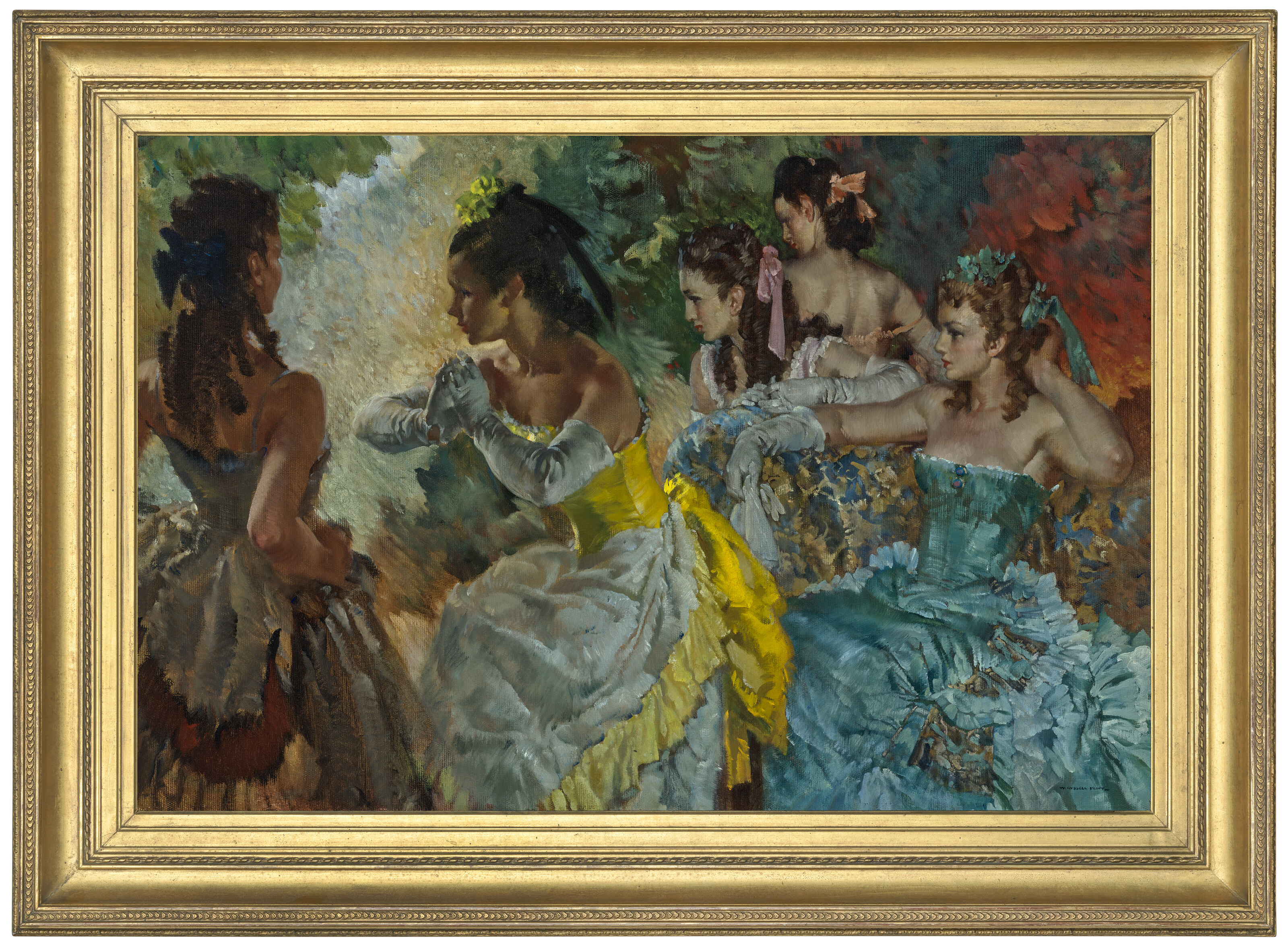 William Russell Flint — Дамы из ансамбля, изображение 2