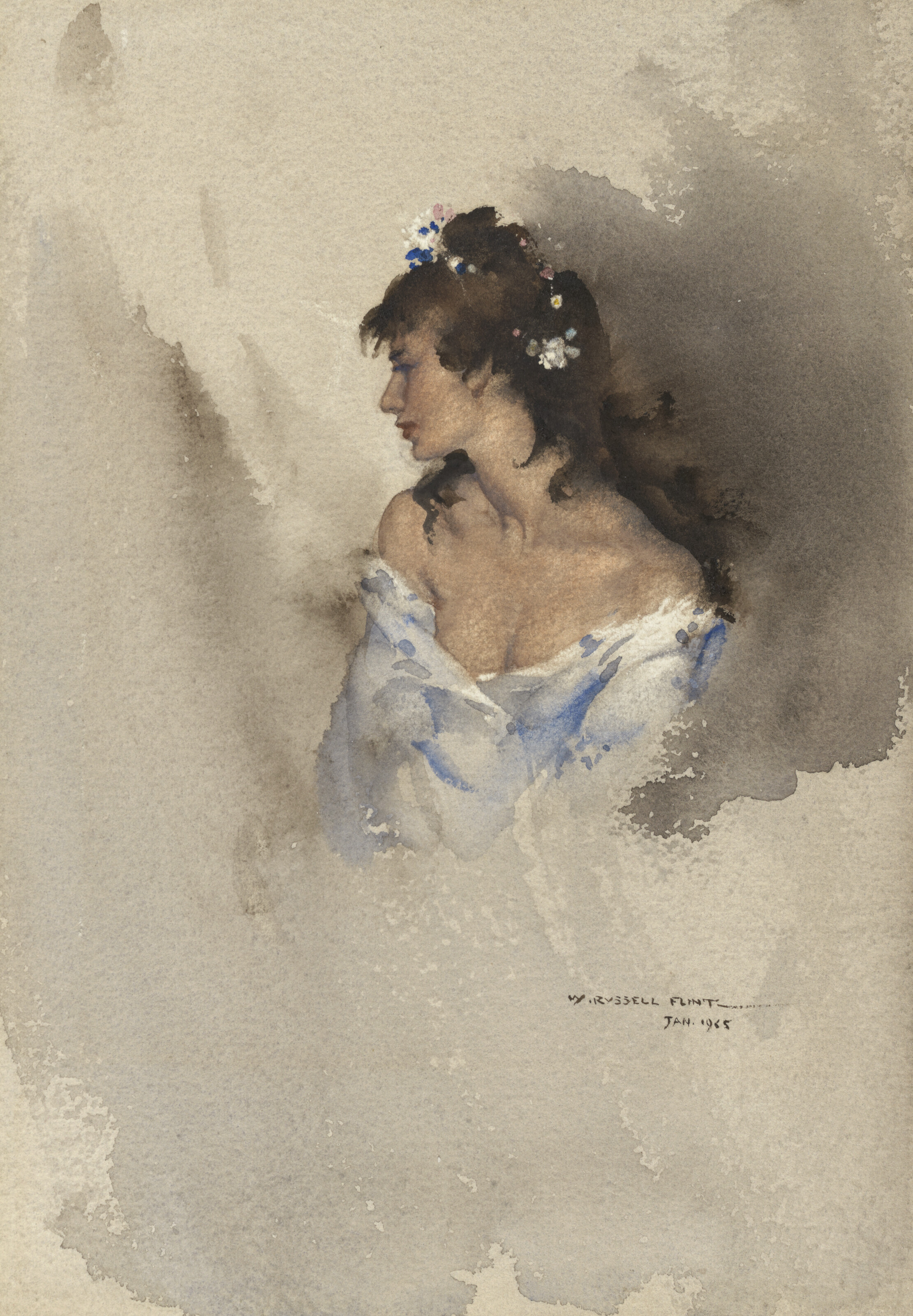 William Russell Flint — Сесилия