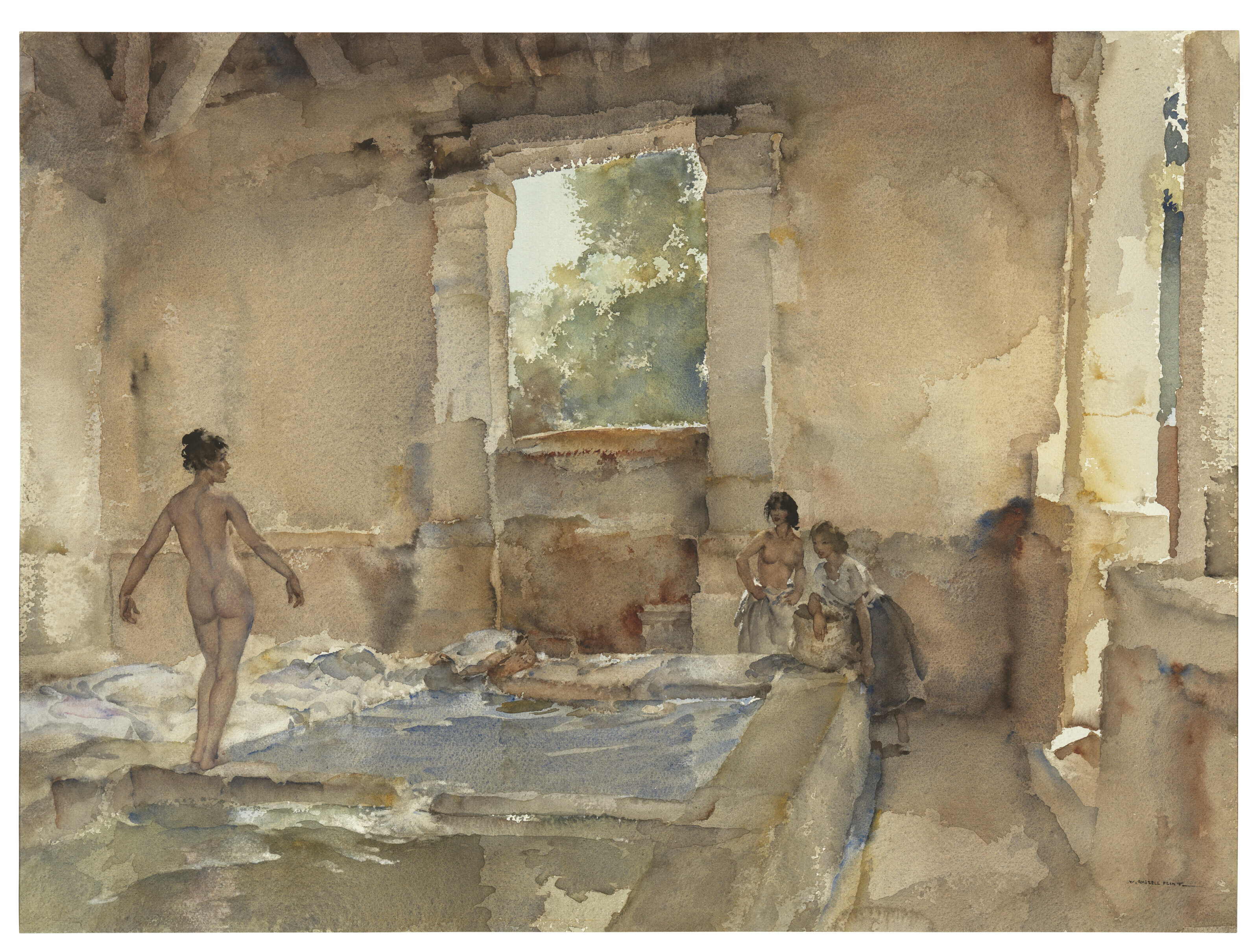 William Russell Flint — Лавуар, Ла-Бастид