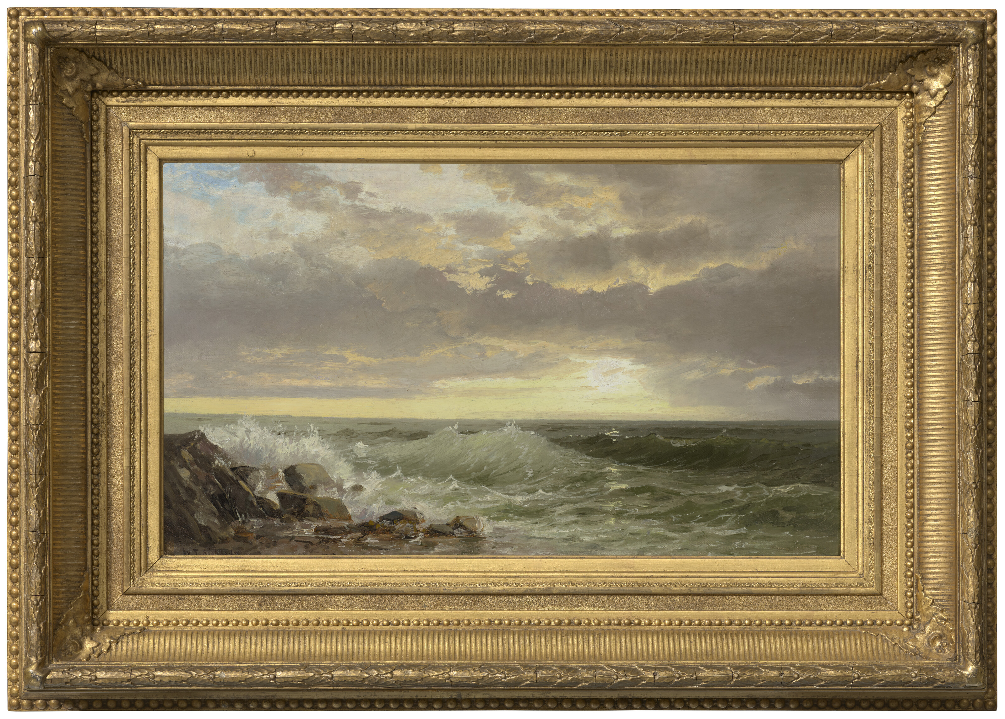 William Trost Richards — Побережье Род-Айленда, изображение 2