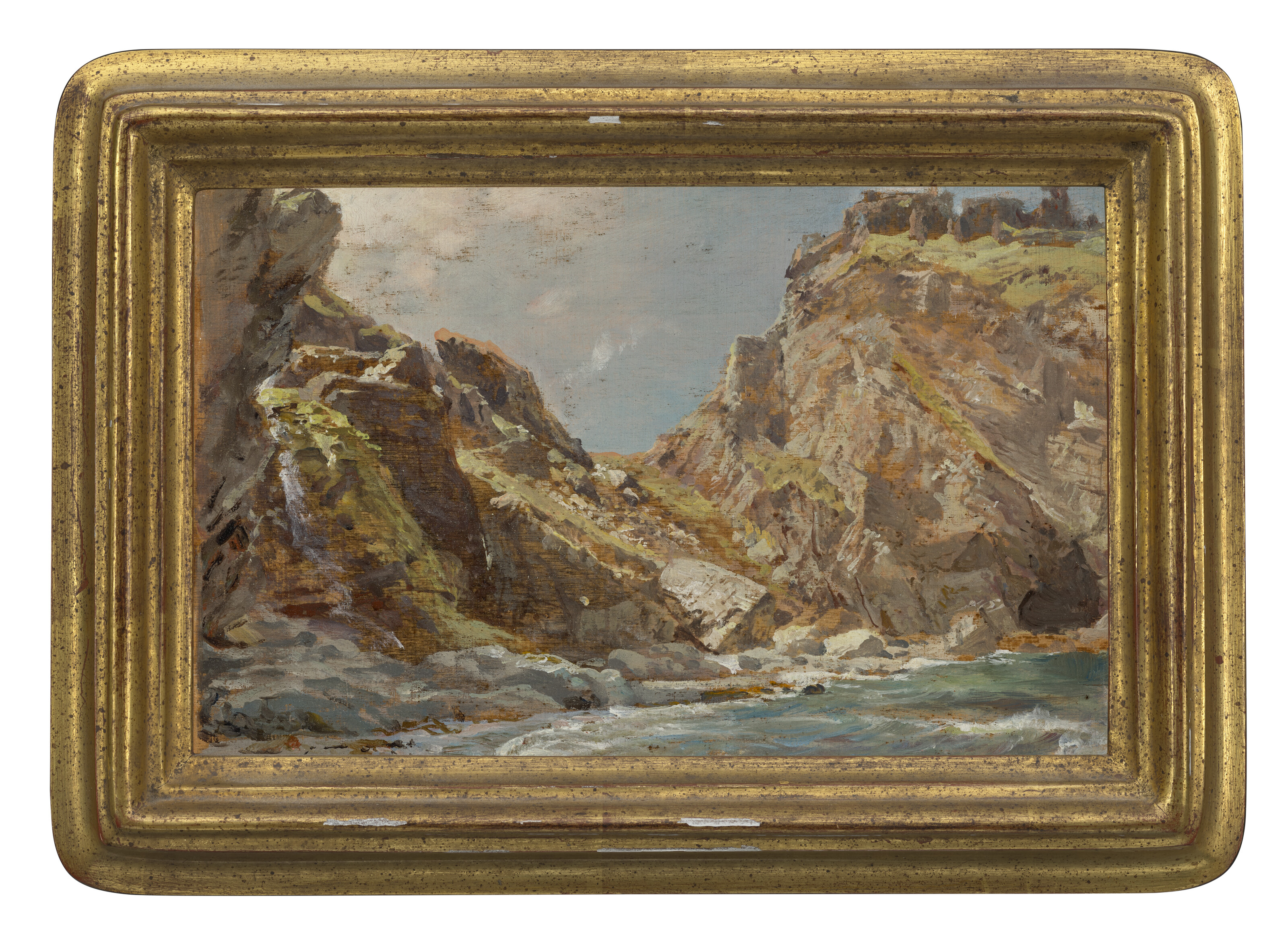 William Trost Richards — Прибрежные сцены : Группа из трех работ, изображение 11