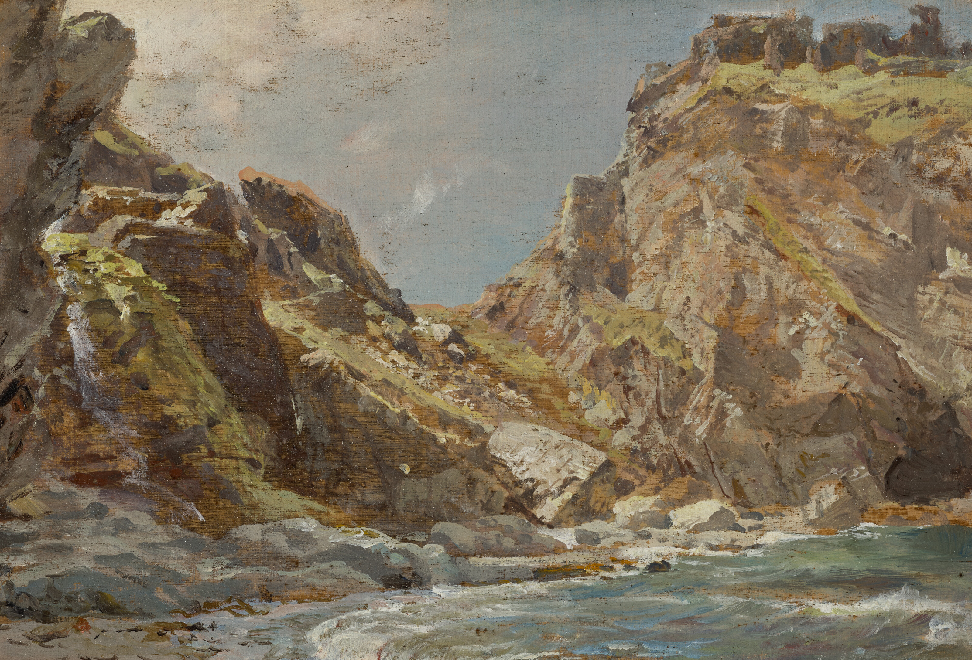 William Trost Richards — Прибрежные сцены : Группа из трех работ, изображение 10